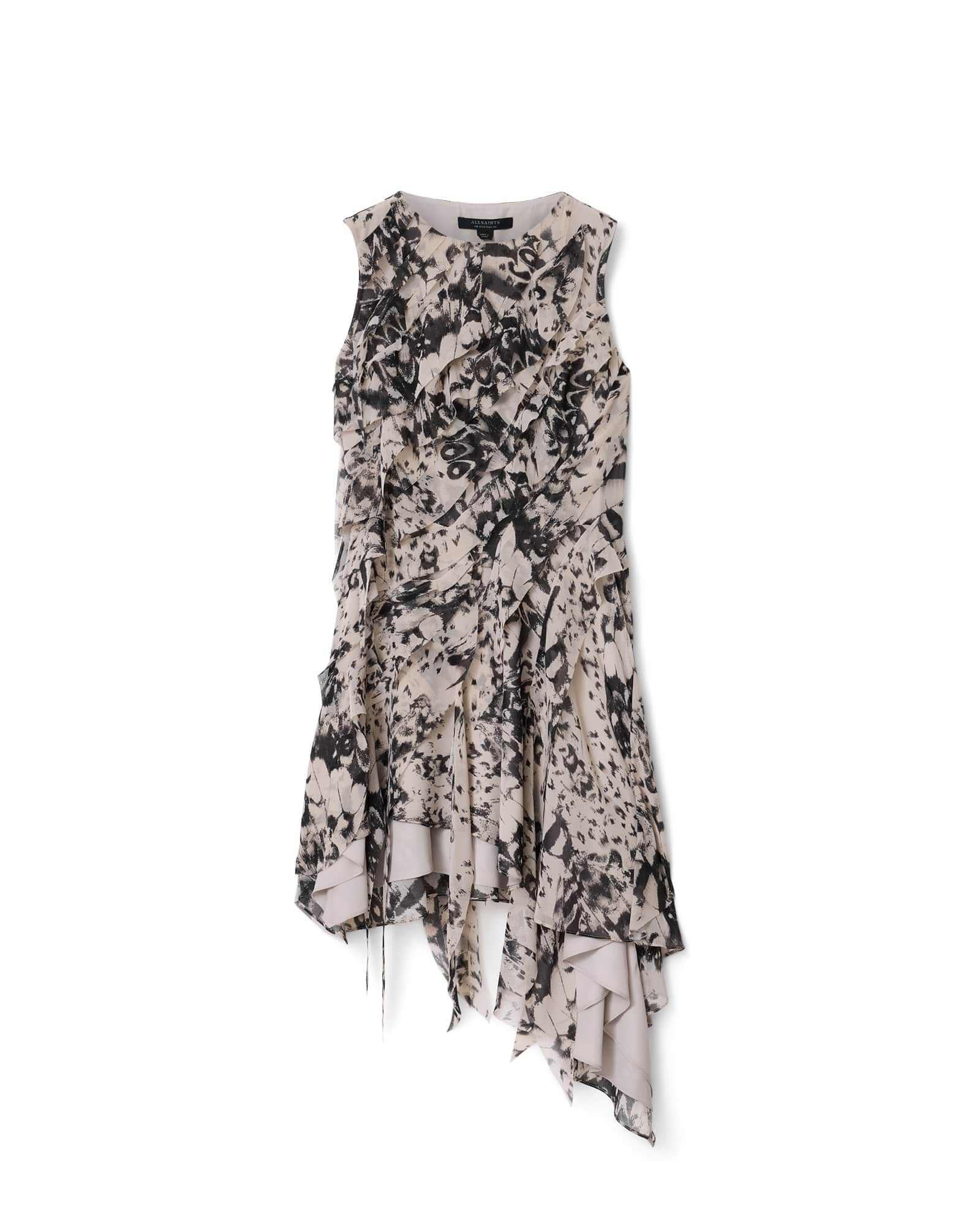 Angie Asymmetric Mini Dress