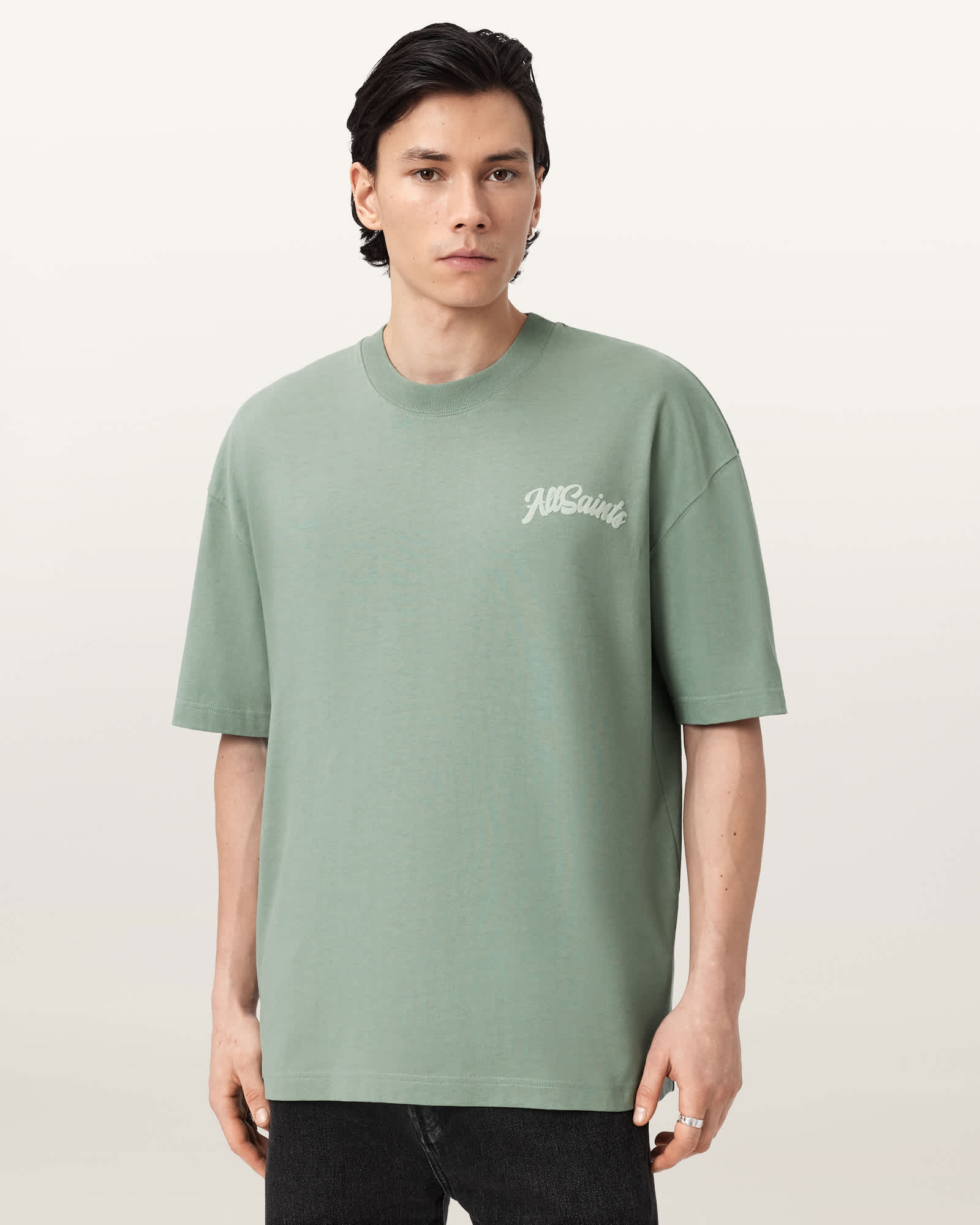 Odyssey Oversized Short Sleeve Crew T-Shirt SPRING GREEN