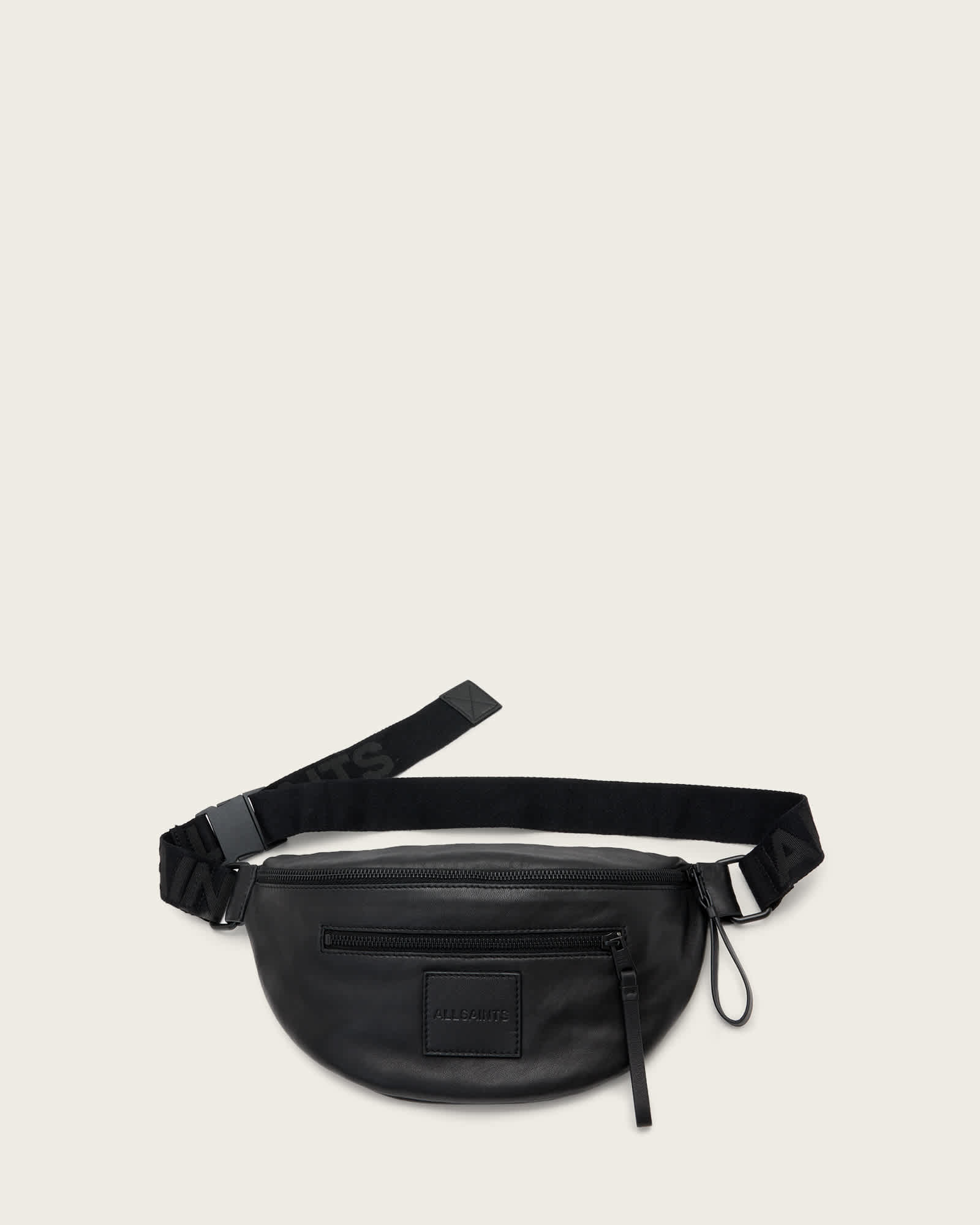 Itoko Leather Bum Bag Black | ALLSAINTS US