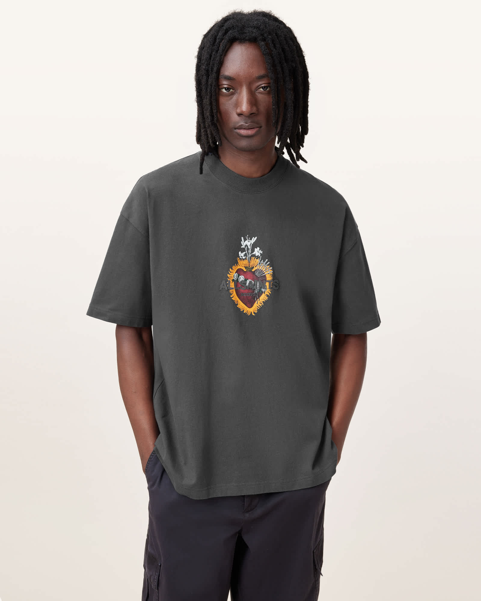 商品画像：OAMC] TOWER SHIRT/SCRIBBLE - BLACK 3