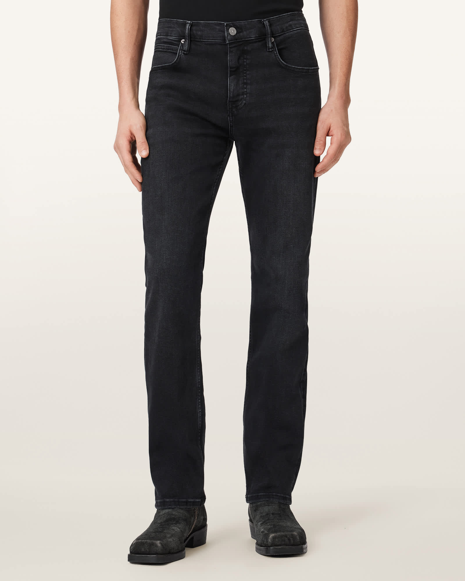 Sid Denim Ultra Jeans Washed Black | ALLSAINTS