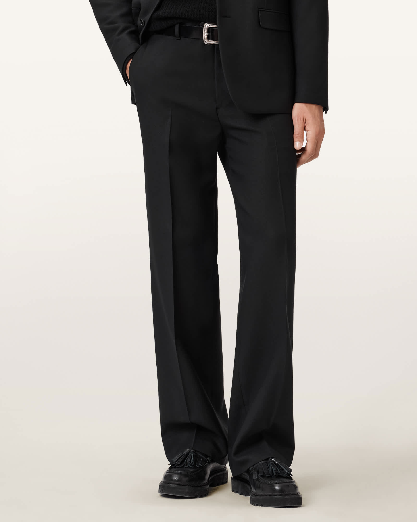 Kido Loose Fit Pants Black | ALLSAINTS US