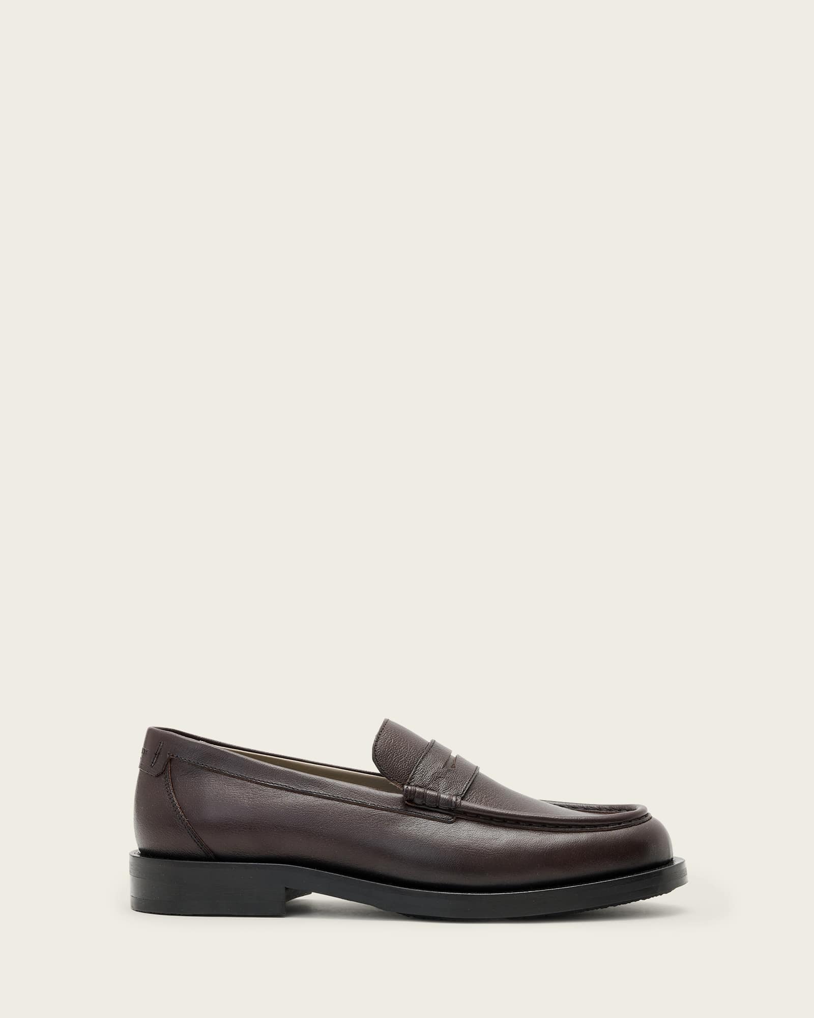 Bloom Leather Loafers OXBLOOD RED | ALLSAINTS US display picture 2
