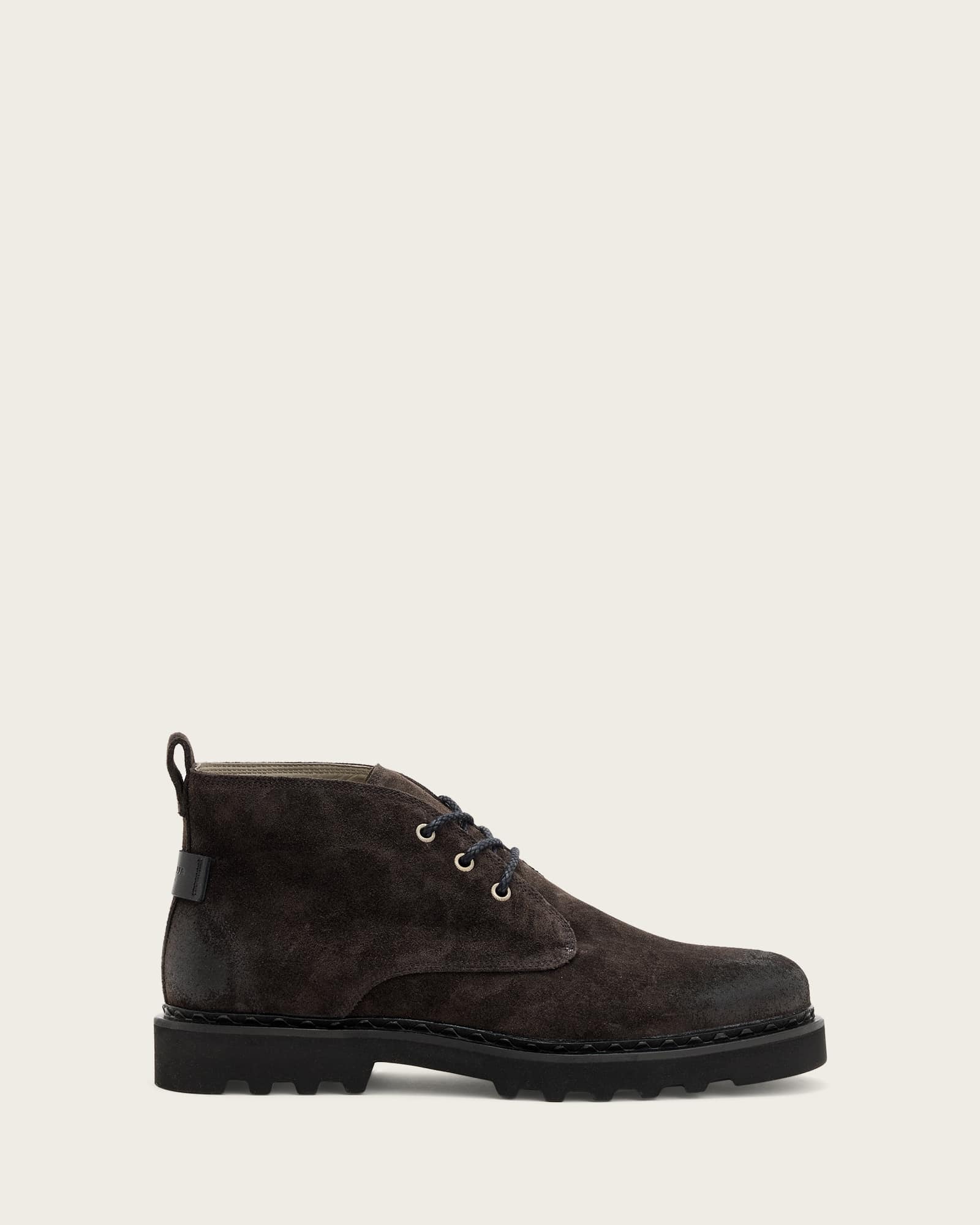 Skiff Suede Boots Warm Grey | ALLSAINTS US