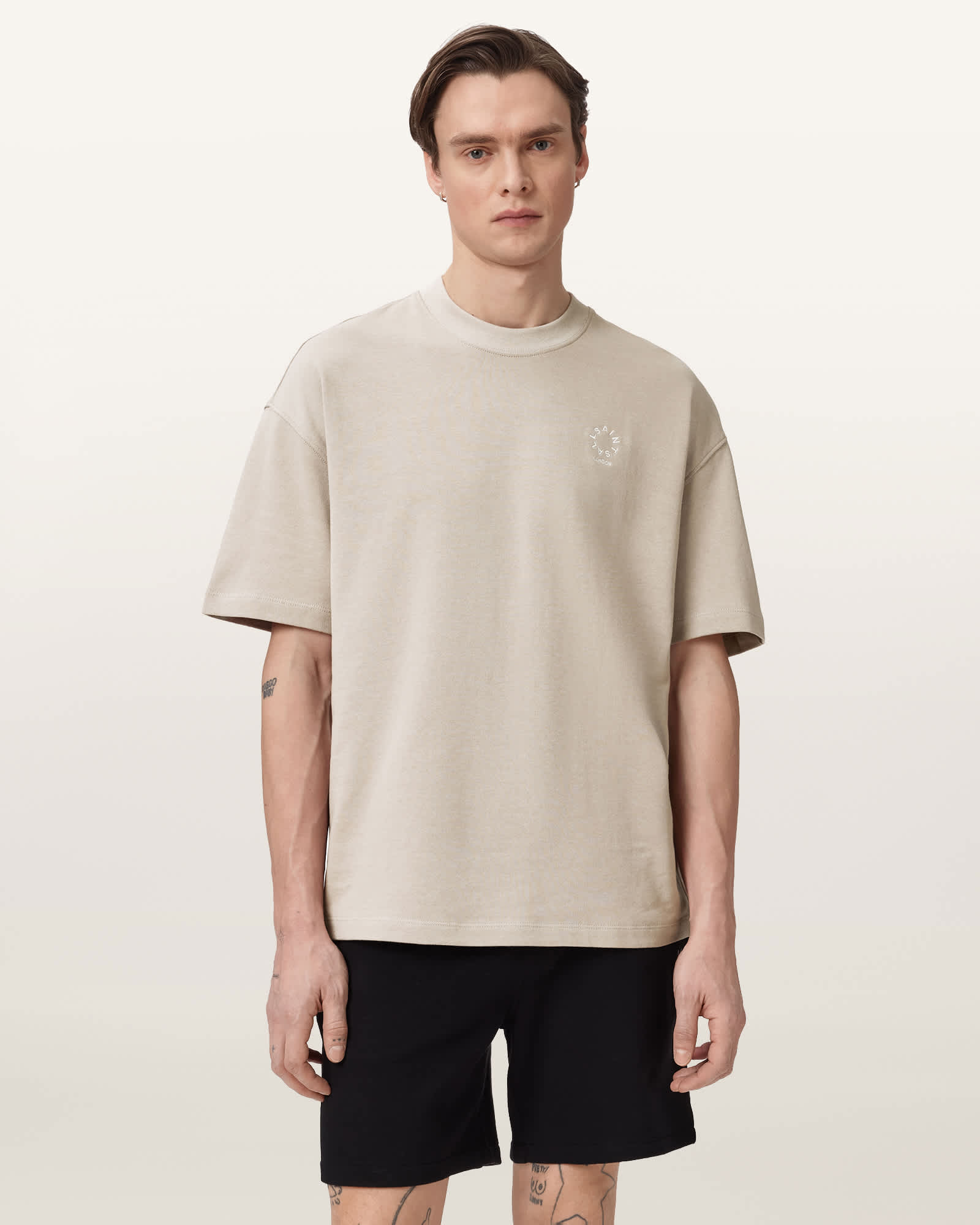 Haven Embroidered Logo Oversized T-Shirt