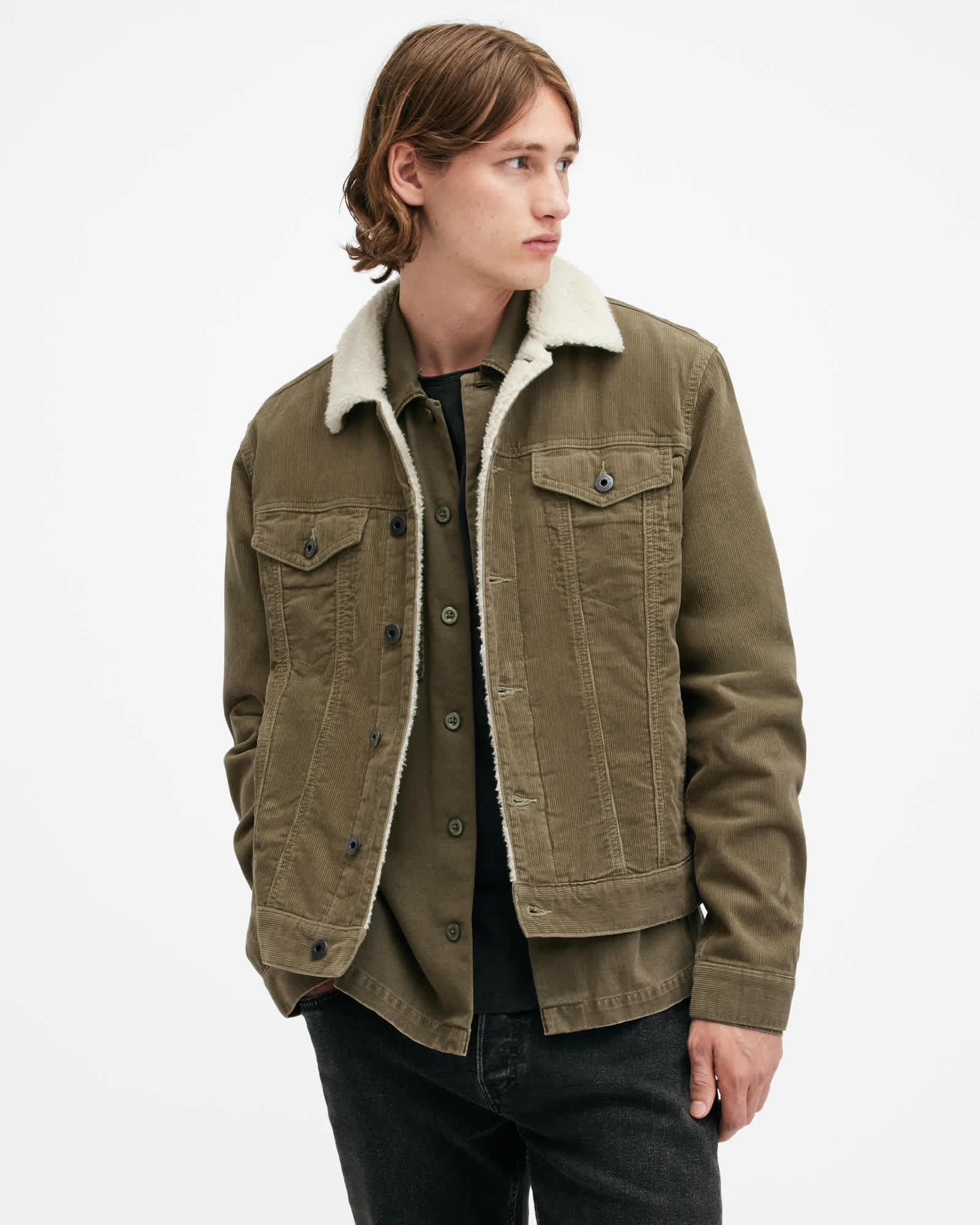 ジャケット・アウター OVY Washed Corduroy Wide Relax Jacket Washed Corduroy Wide Relax Jacket (beige) | OVY