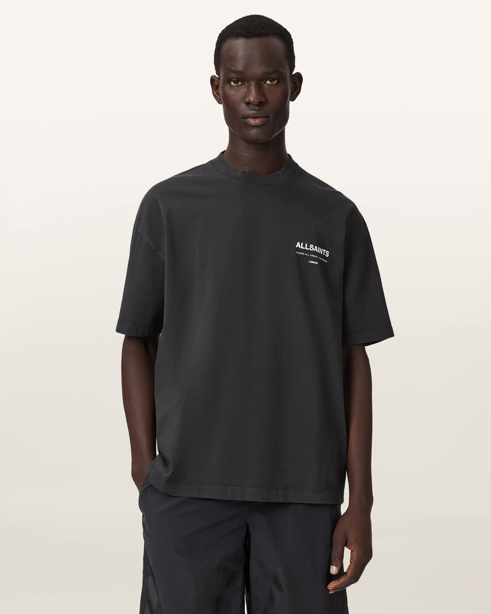Backstage Short Sleeve Oversized Graphic T-Shirt