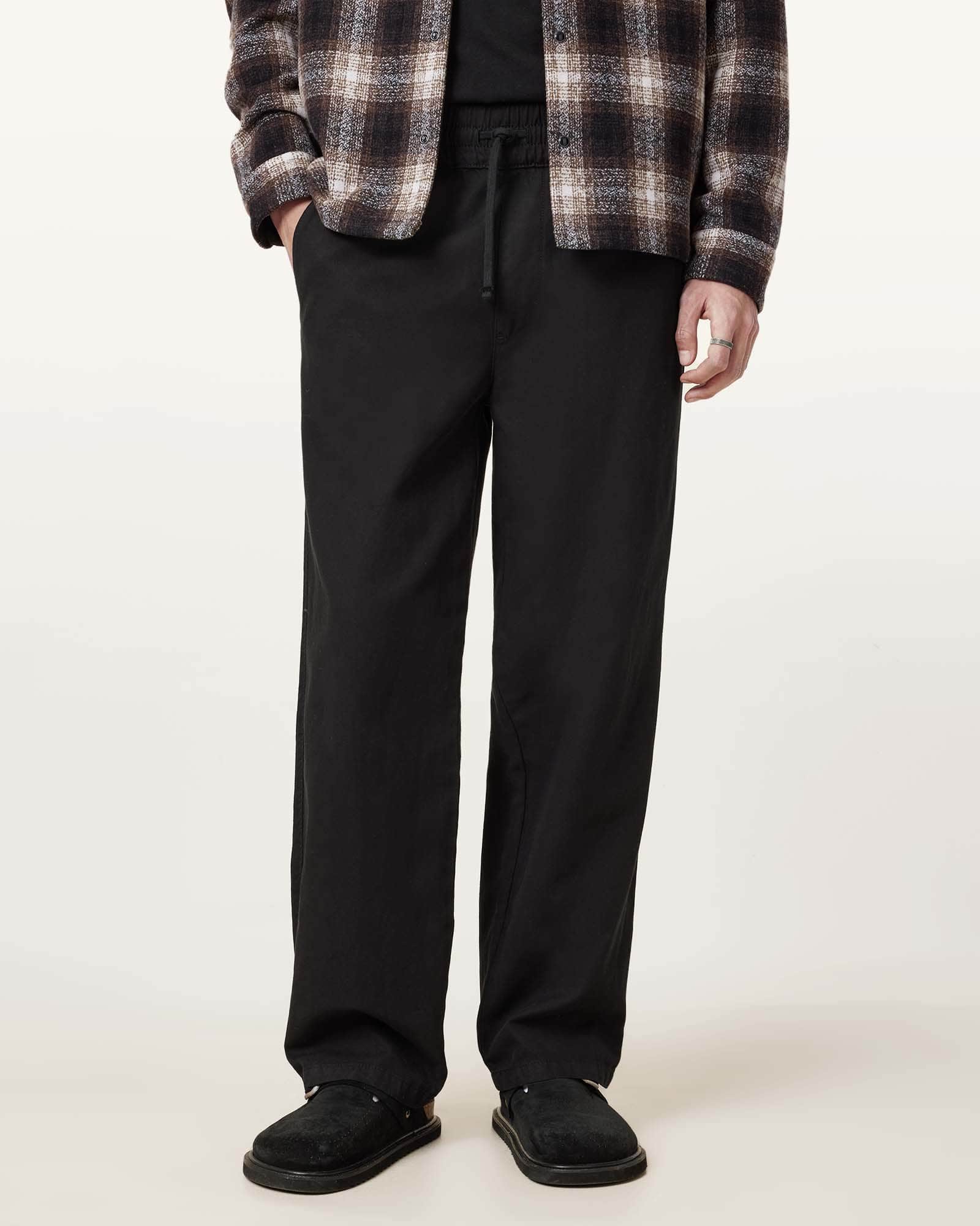 メンズウェア CLUBHAUS Tailored Trousers - Shadow CLUBHAUS Tailored Trousers - Graphite / Shadow 今期の裏