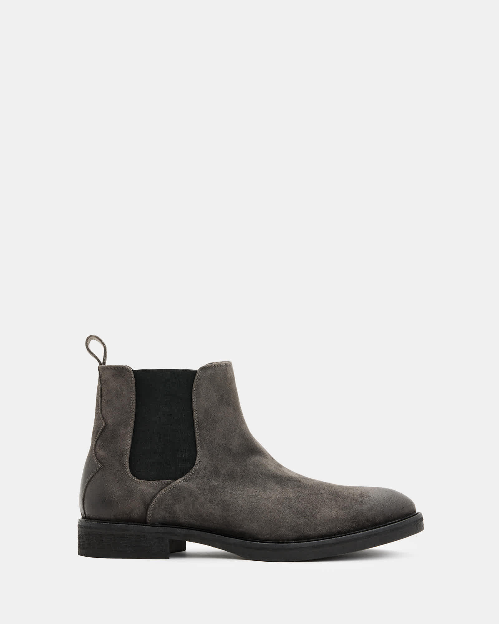 Chelsea Boots Dark Grey Suede Booties Suede Chelsea Grey Suede