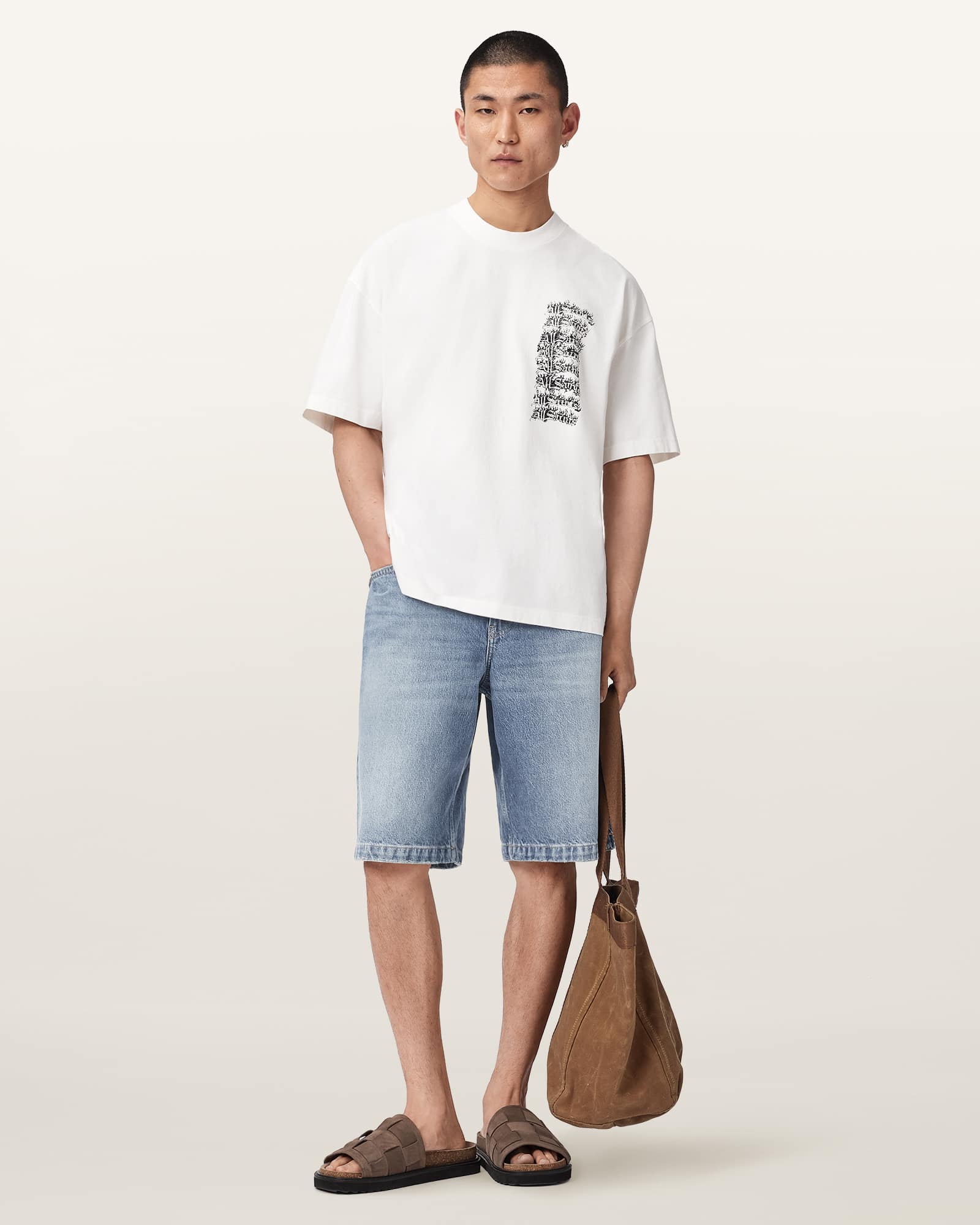 Lenny Loose Fit Denim Shorts