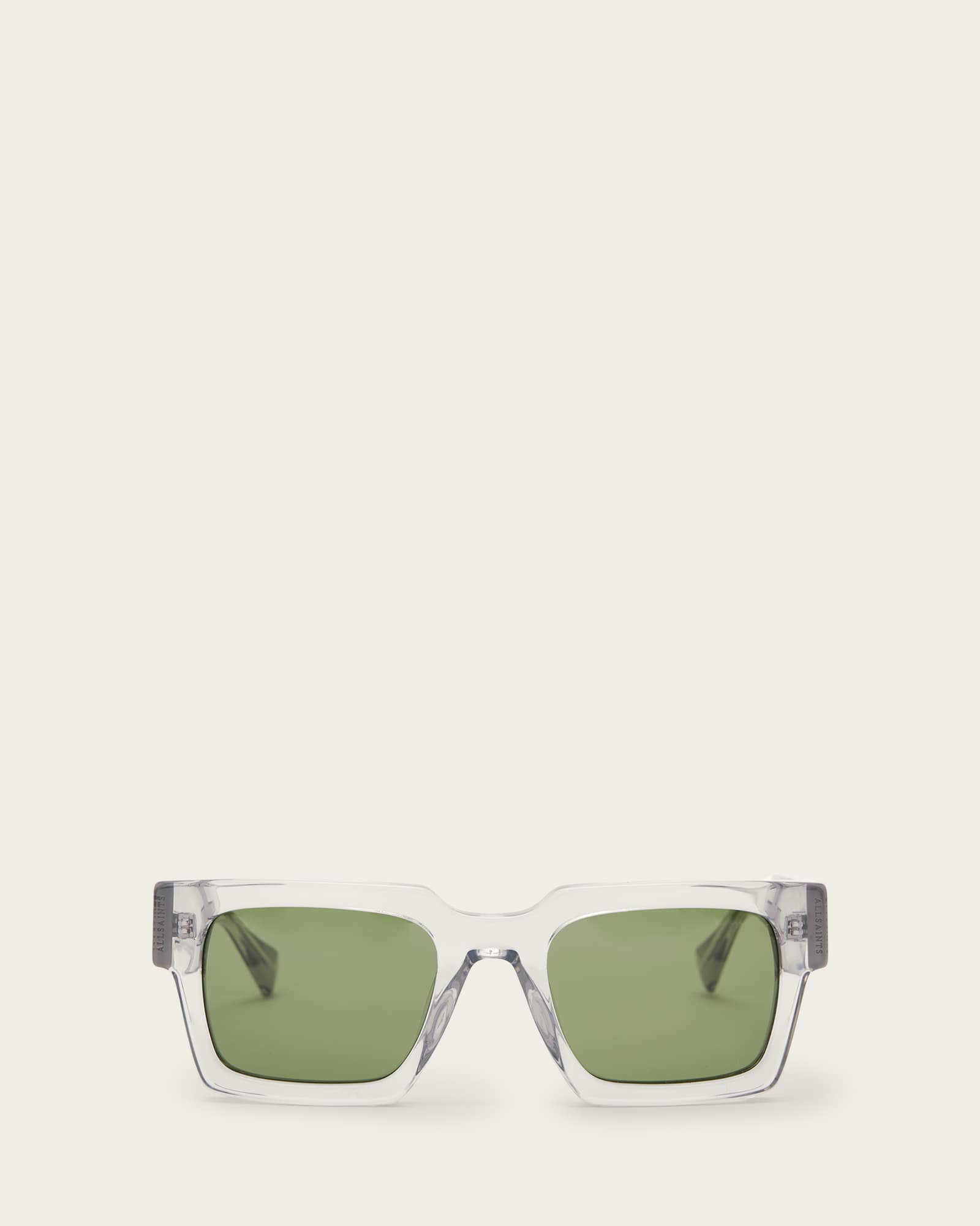サングラス ACETATE SUNGLASSES Beau Square Frame Acetate Sunglasses CRYSTAL GREY | ALLSAINTS US