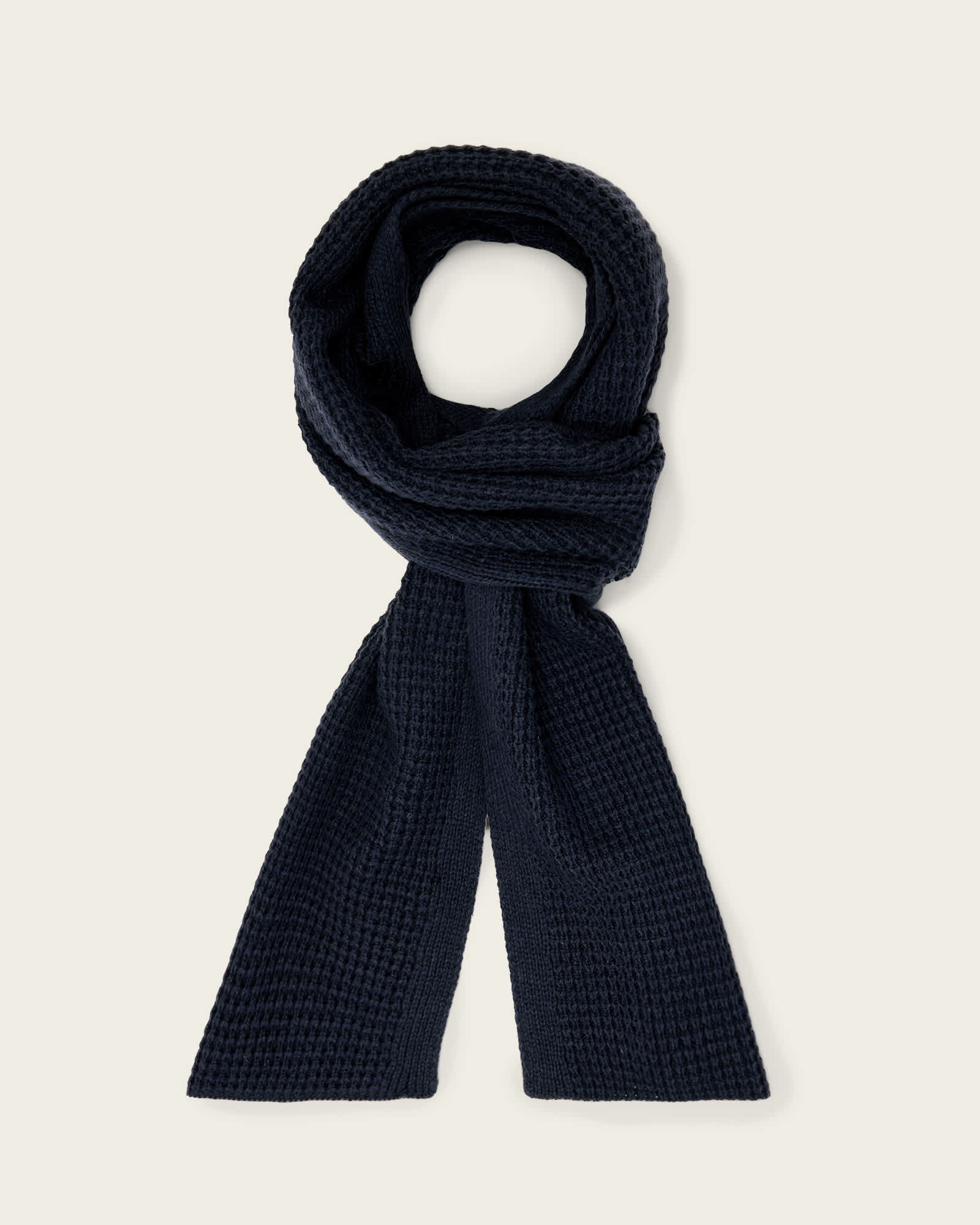 Iggy Wool Blend Scarf COLLEGIATE BLUE | ALLSAINTS US