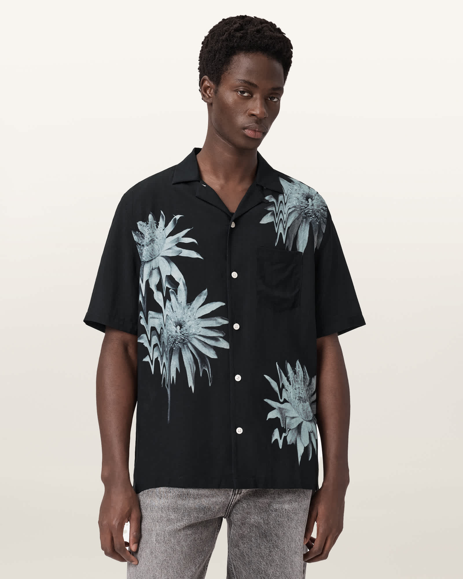 elleme flower シャツ EIMY ISTOIRE（エイミーイストワール）の「elleme flower シャツ