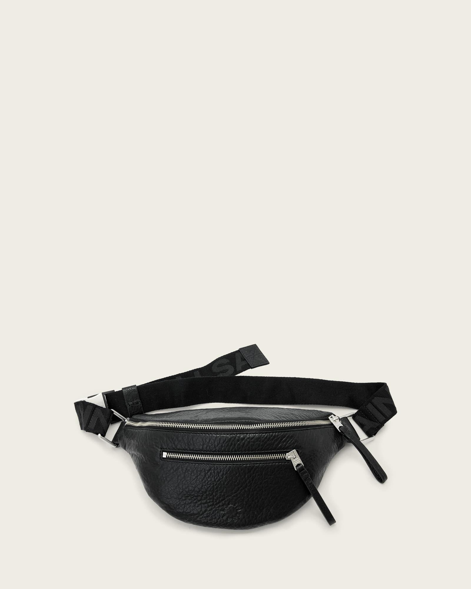 Itoko Leather Bum Bag Black | ALLSAINTS Canada