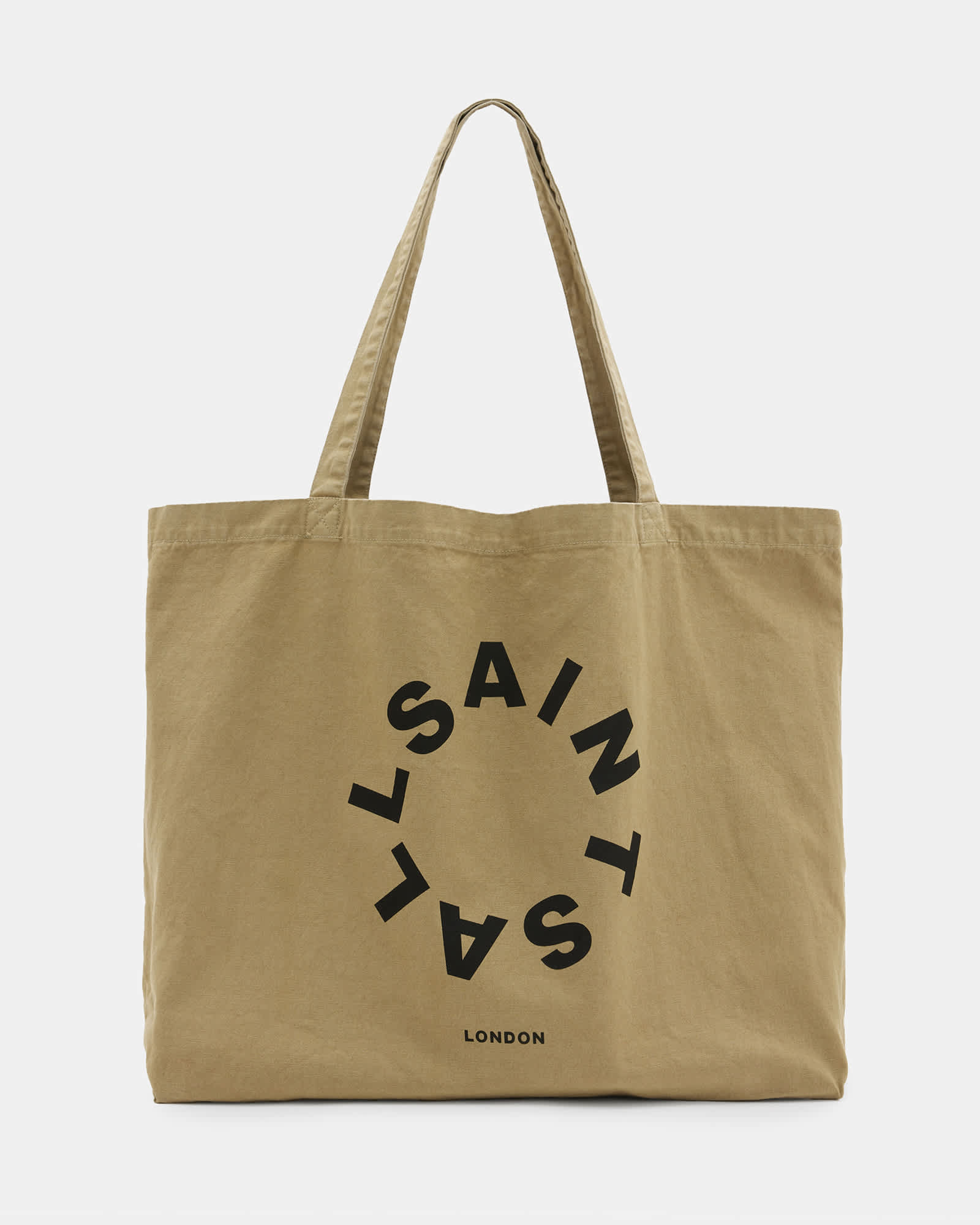 トートバッグ plllllleeeasse logo tote bag (NATURAL) Tierra Logo Print Tote Bag AVO GREEN | ALLSAINTS US