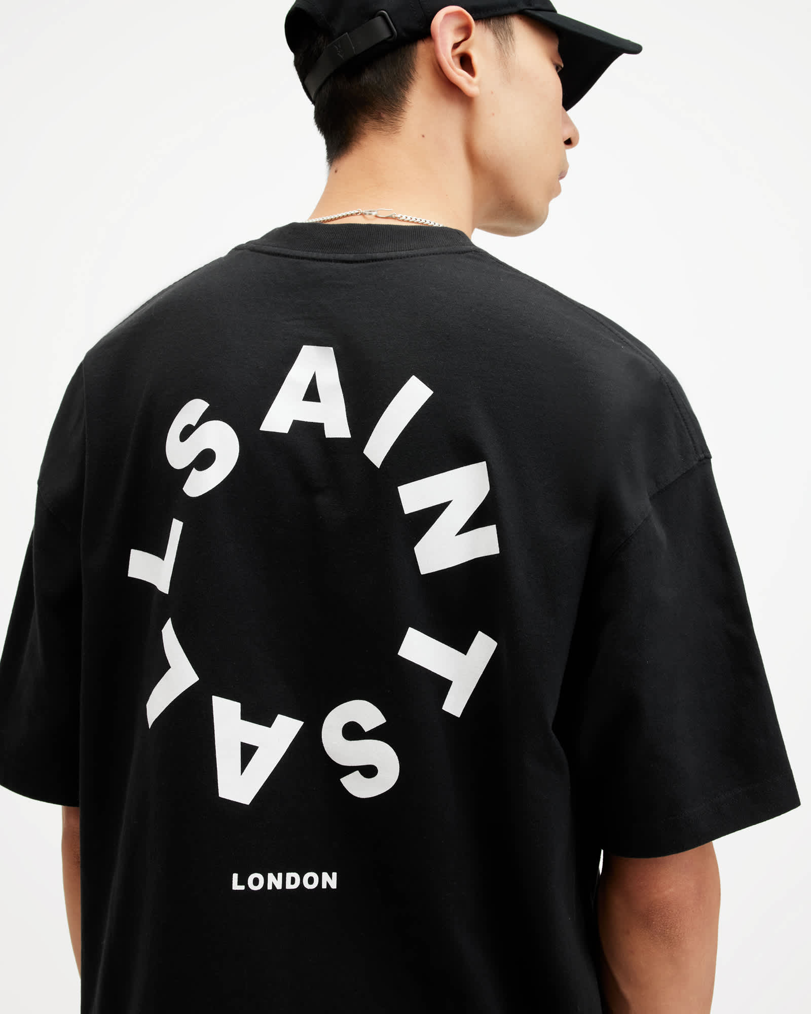 ★ALLSAINTS★ tierra crew t-shirt AllSaints Tierra short sleeve crew neck t-shirt in black | ASOS