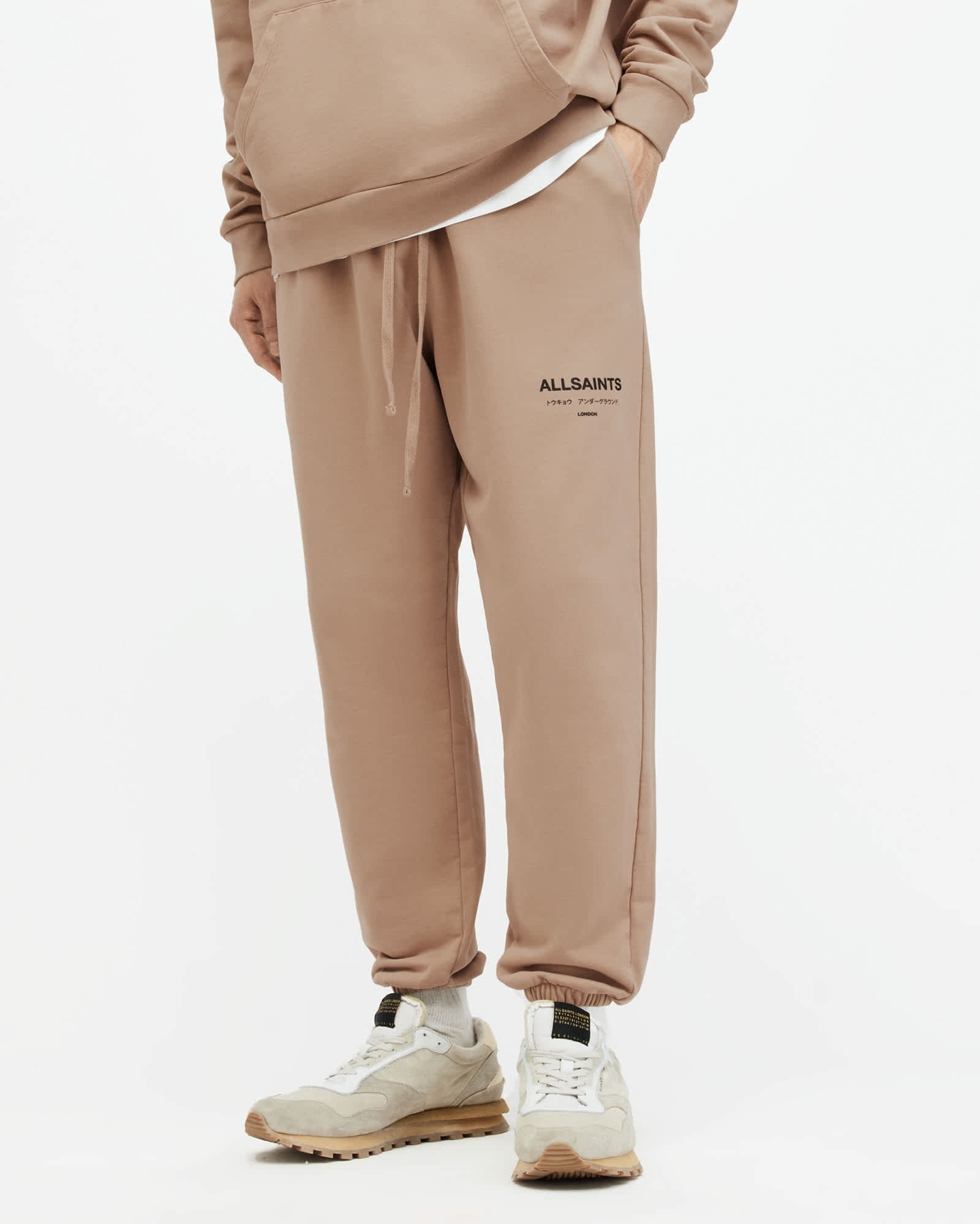 Underground Straight Cuffed Logo Sweatpants TOFFEE TAUPE Underground Straight Cuffed Logo Sweatpants TOFFEE TAUPE