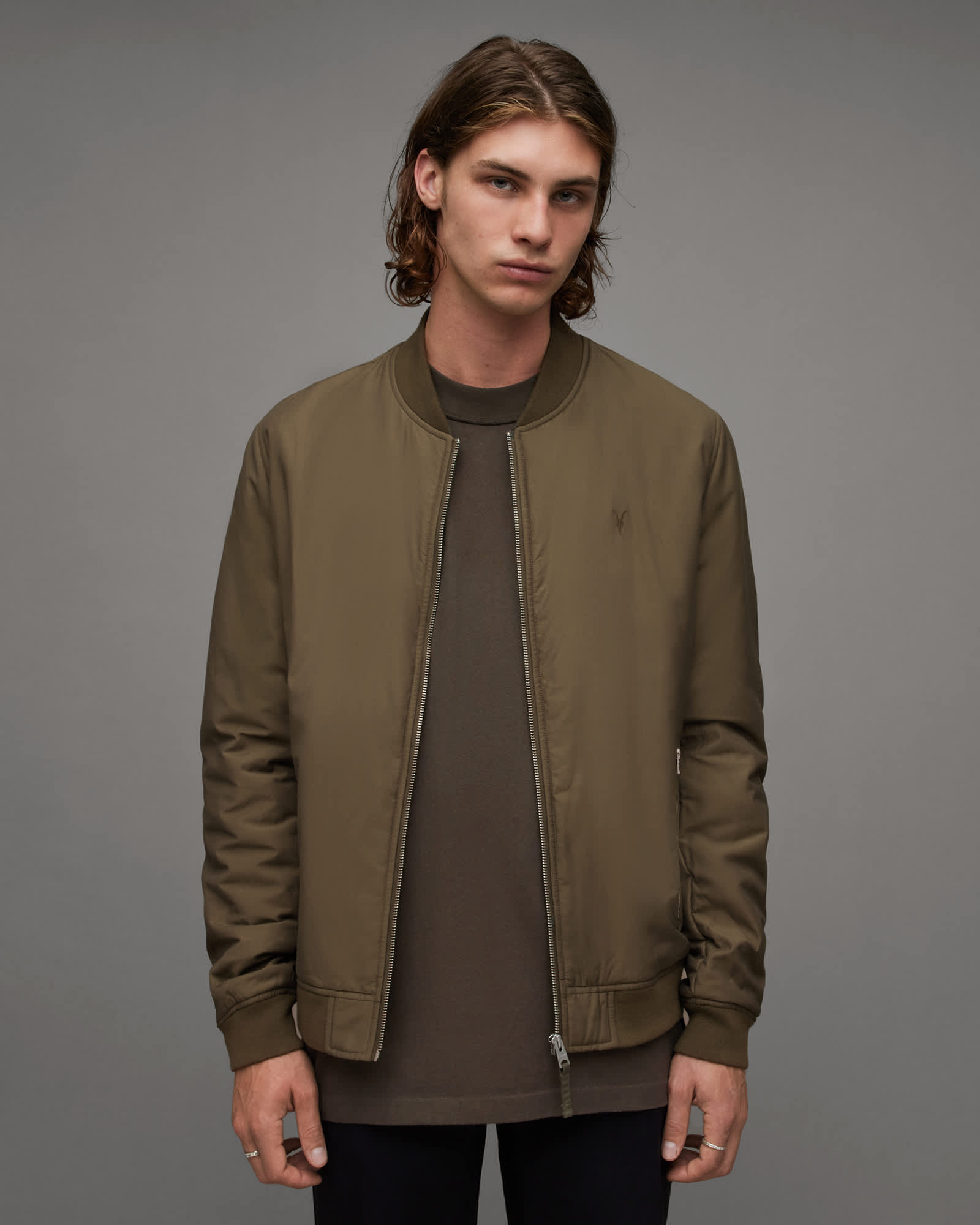 ジャケット・アウター Hella ARM PATCH SHORT CO brown Crop Washed Faux Leather Jacket | Ardene