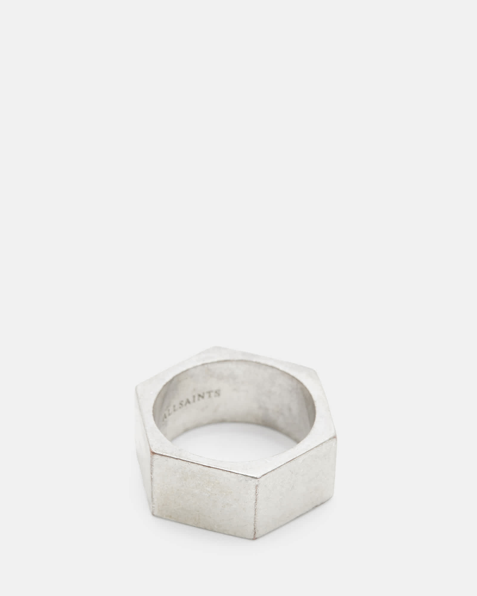 海外並行輸入正規品 Hex Sterling Silver Bolt Ring WARM SILVER | ALLSAINTS US アクセサリー