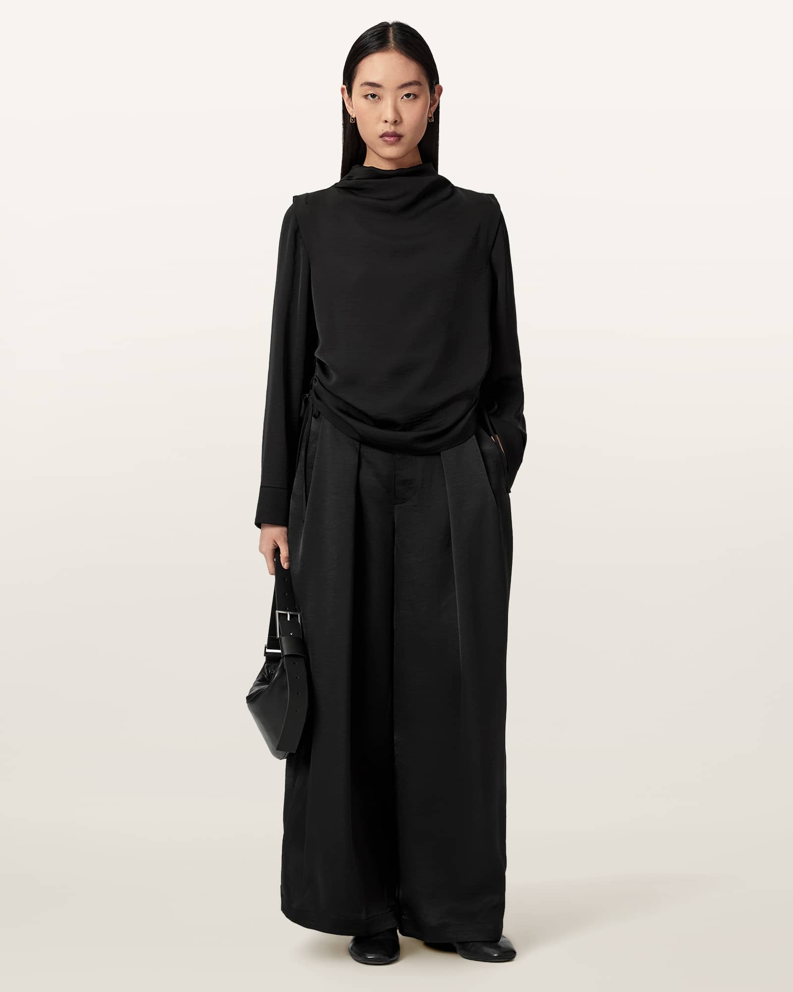 Lola Cocoon Legged Pleated Pants