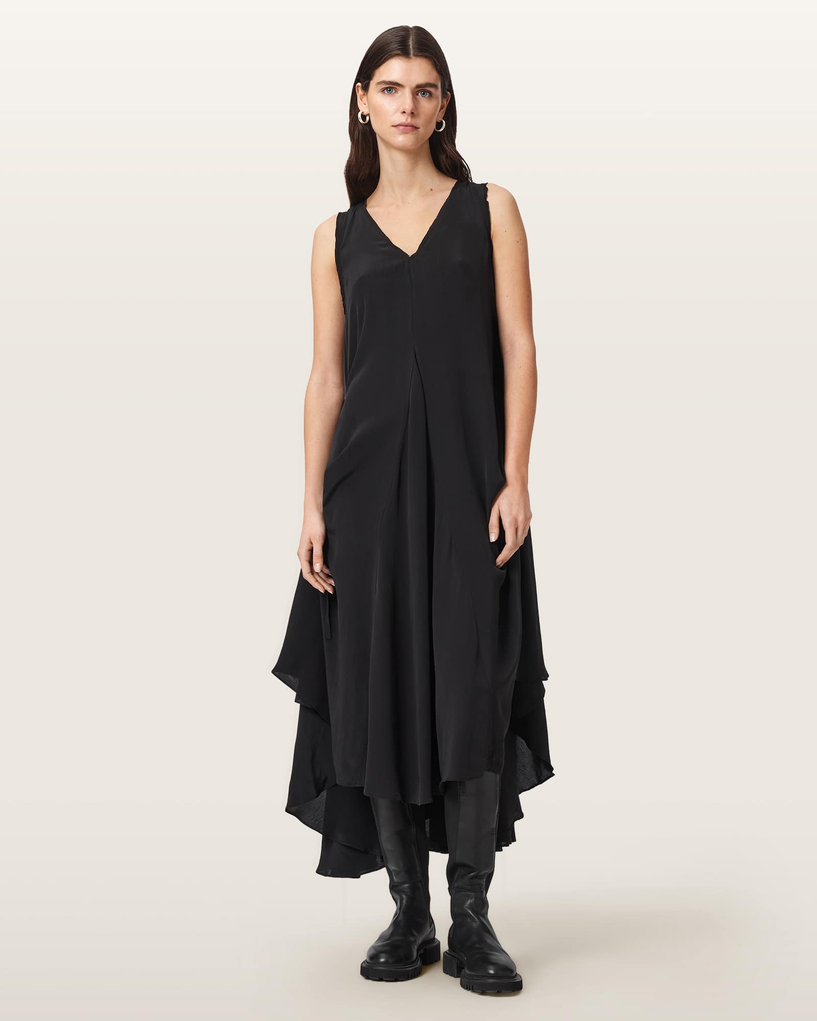 Sybil Sleeveless Midi Dress