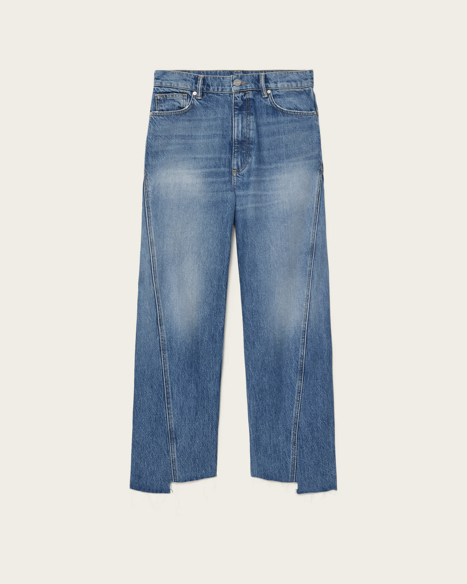 Fox Loose Fit Denim Jeans Vintage Indigo | ALLSAINTS US