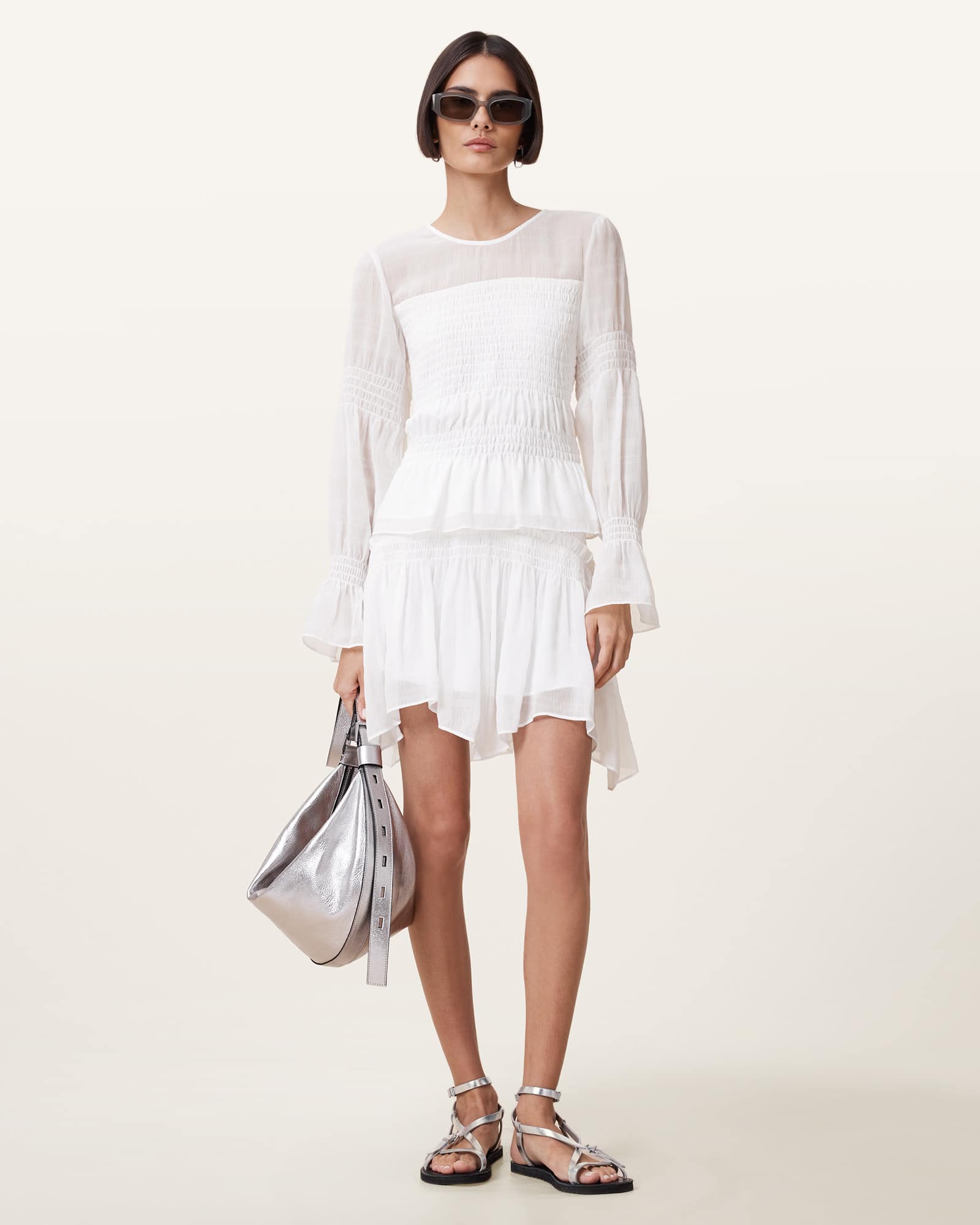 Allsaints Pamela High-rise Mini Skirt