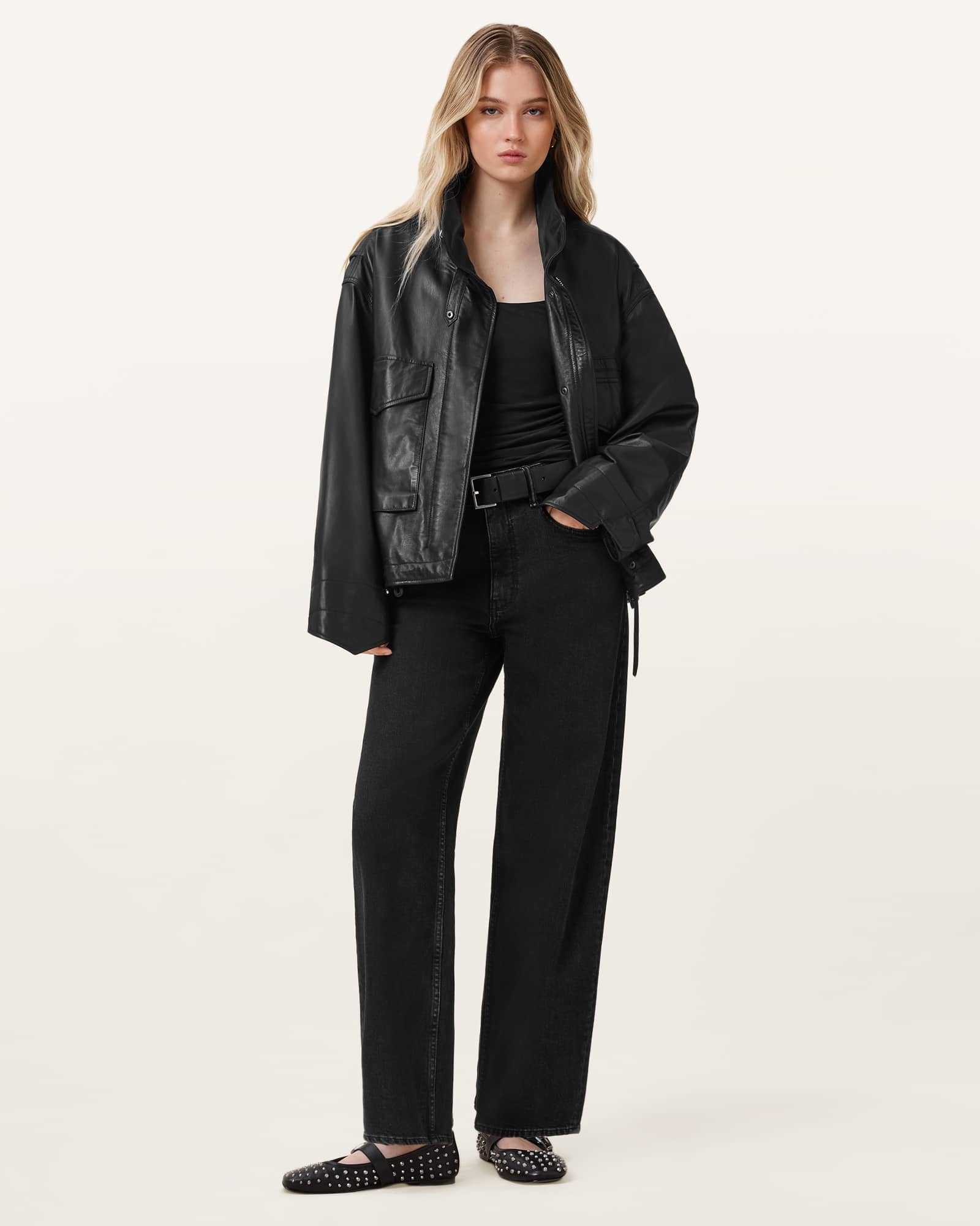 Sadie Barrel Leg Denim Jeans