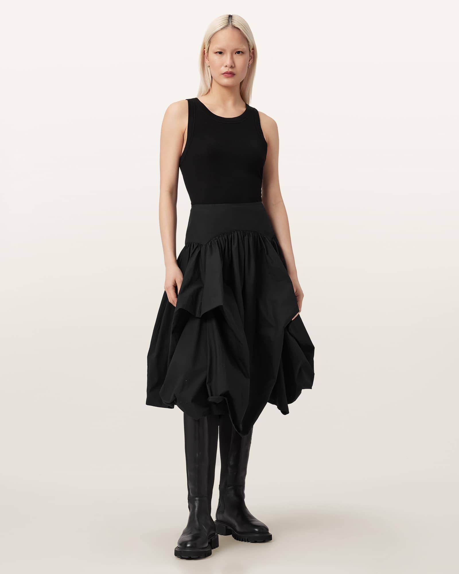 Juniper Voluminous Midi Skirt