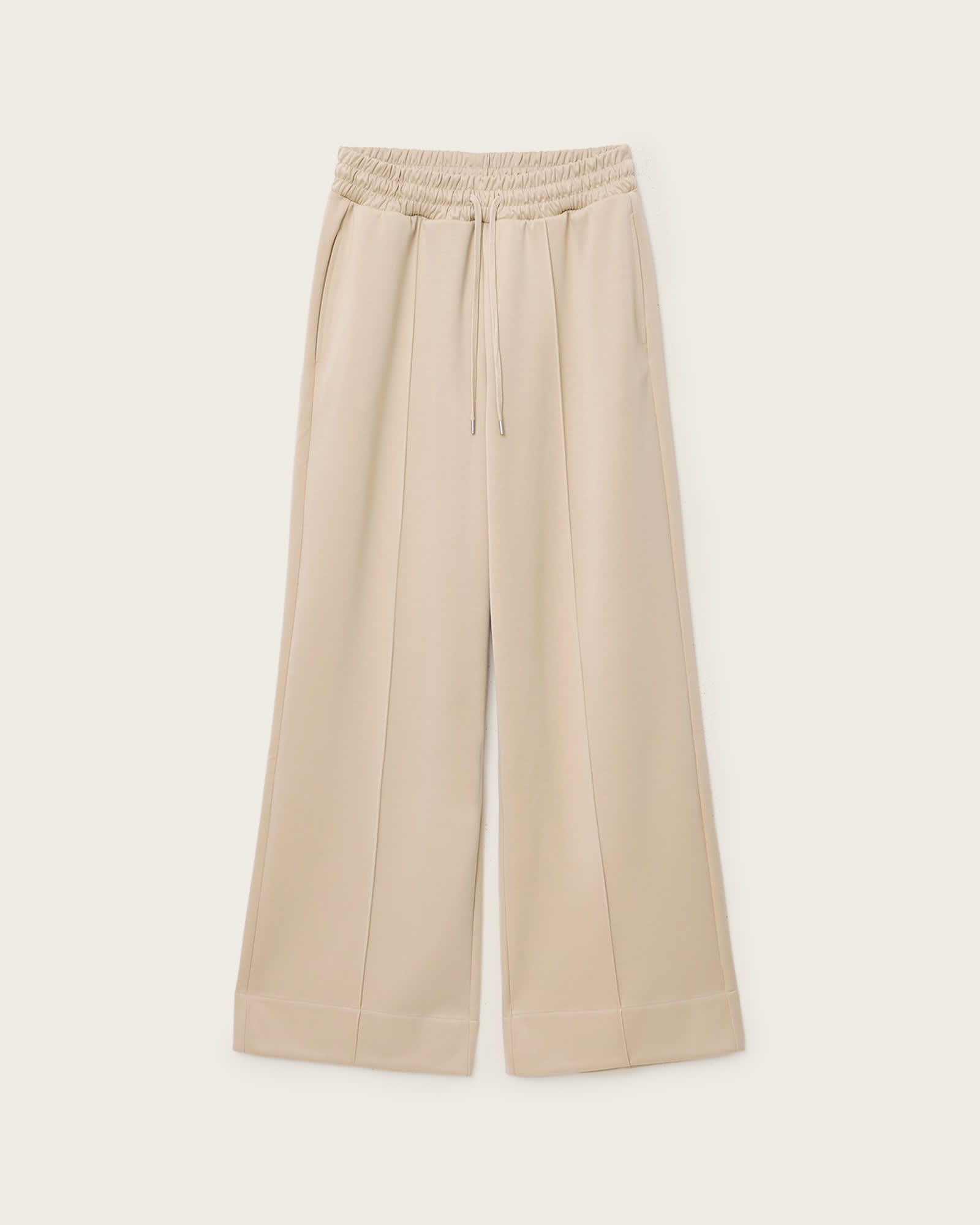 Mirri Wide Leg Jersey Joggers TOFU WHITE | ALLSAINTS US