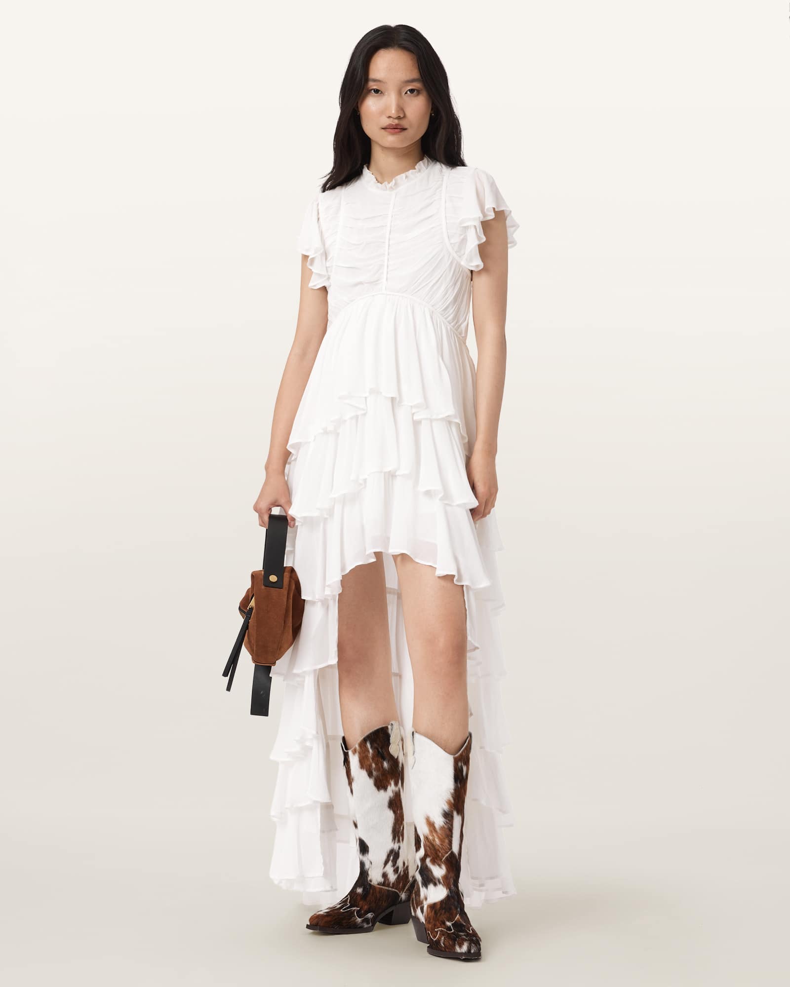 Shaela Ruffled Maxi Dress