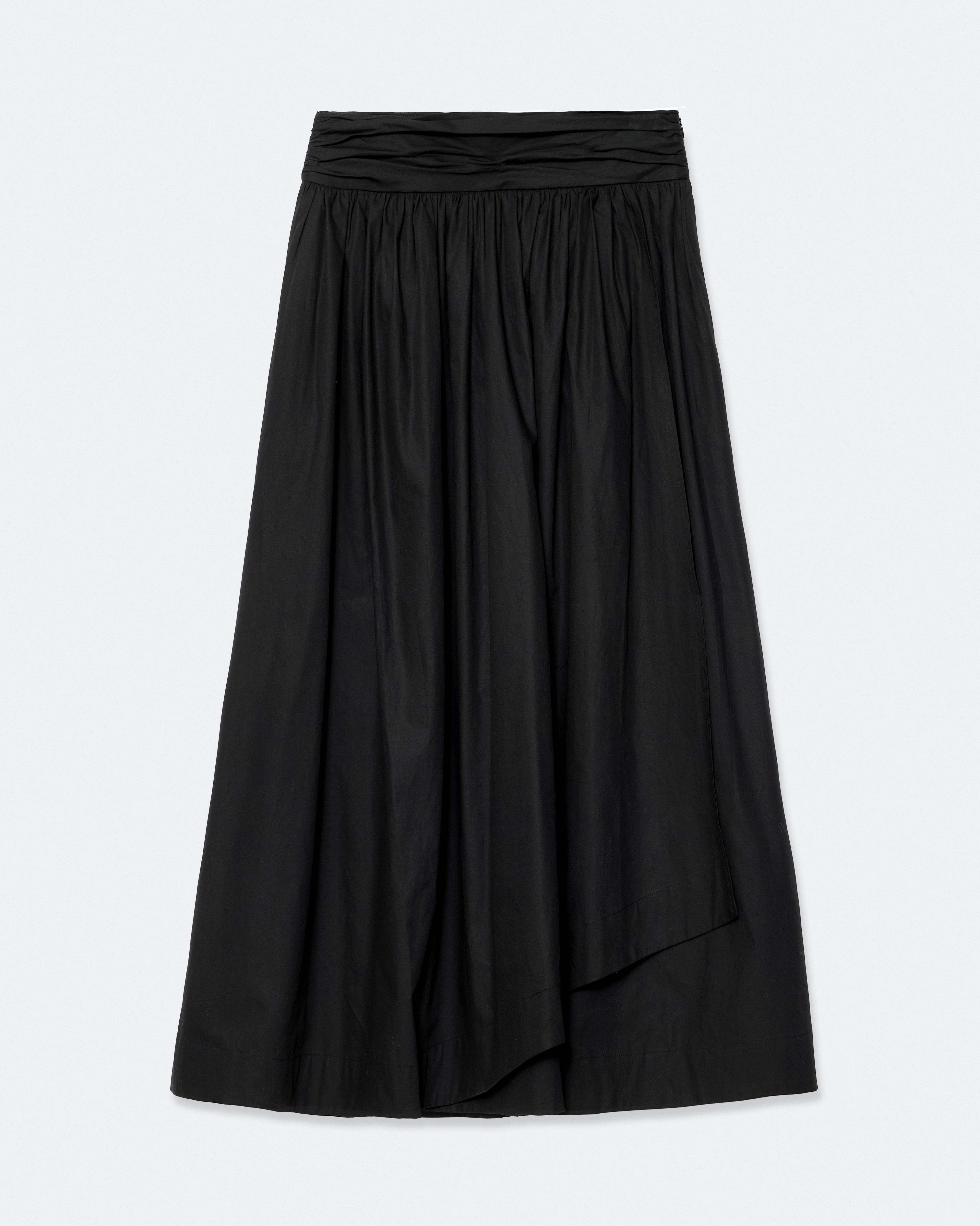 Anastasia Cotton Maxi Skirt Black | ALLSAINTS US