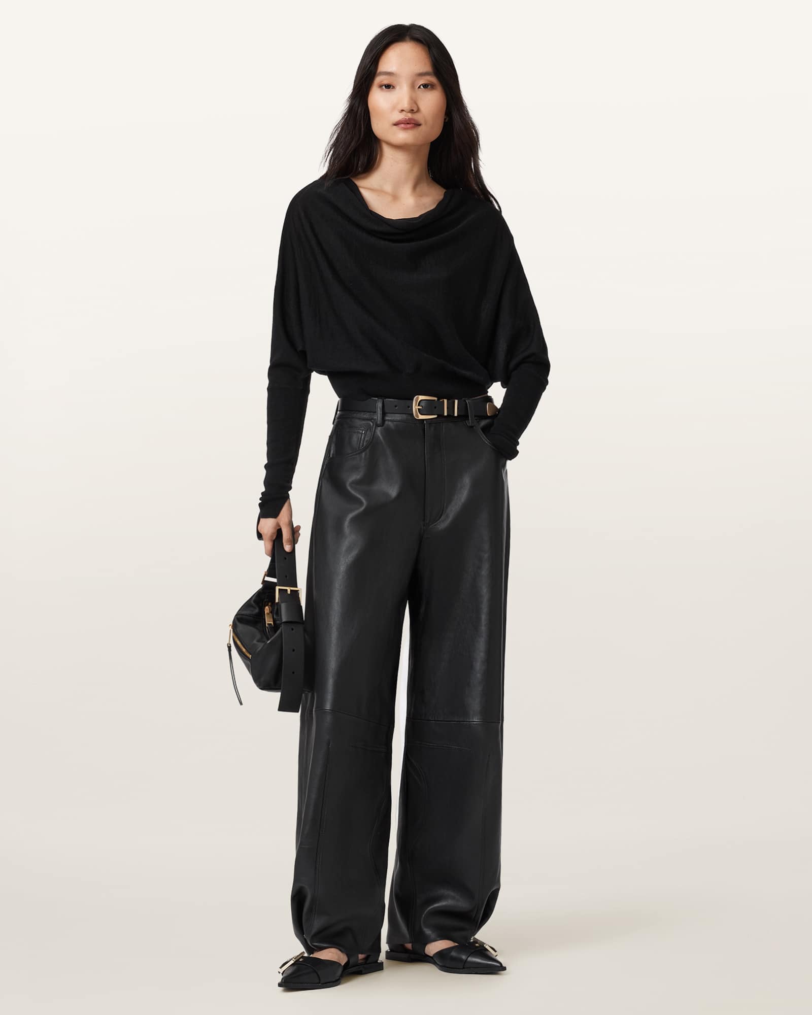 Ridley Cropped Wool Sweater