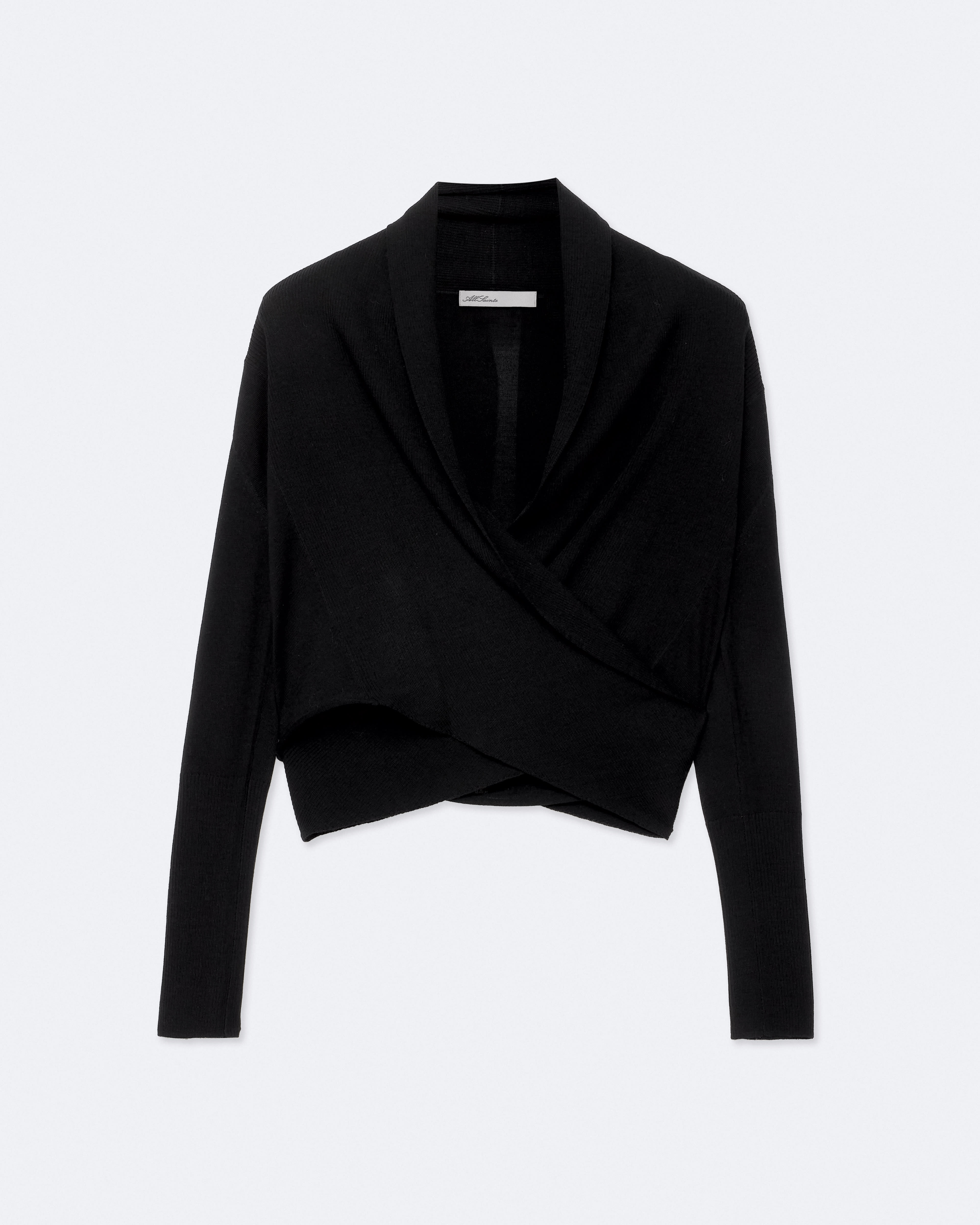 youzi様　オールセインツWasson Pirate カーディガン カシミヤ Wasson Pirate Merino Wool Cardigan Black | ALLSAINTS US