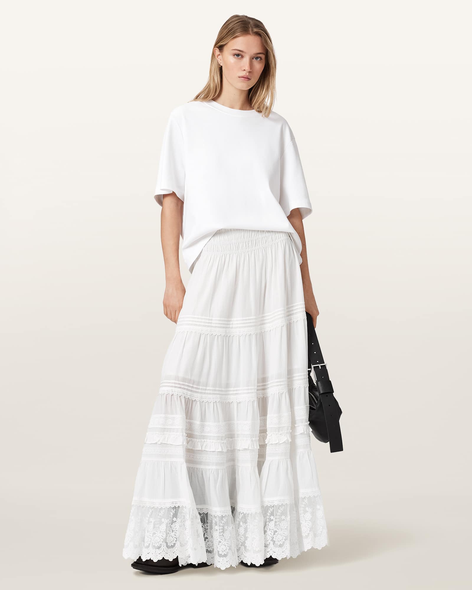Meadow Tiered Maxi Skirt