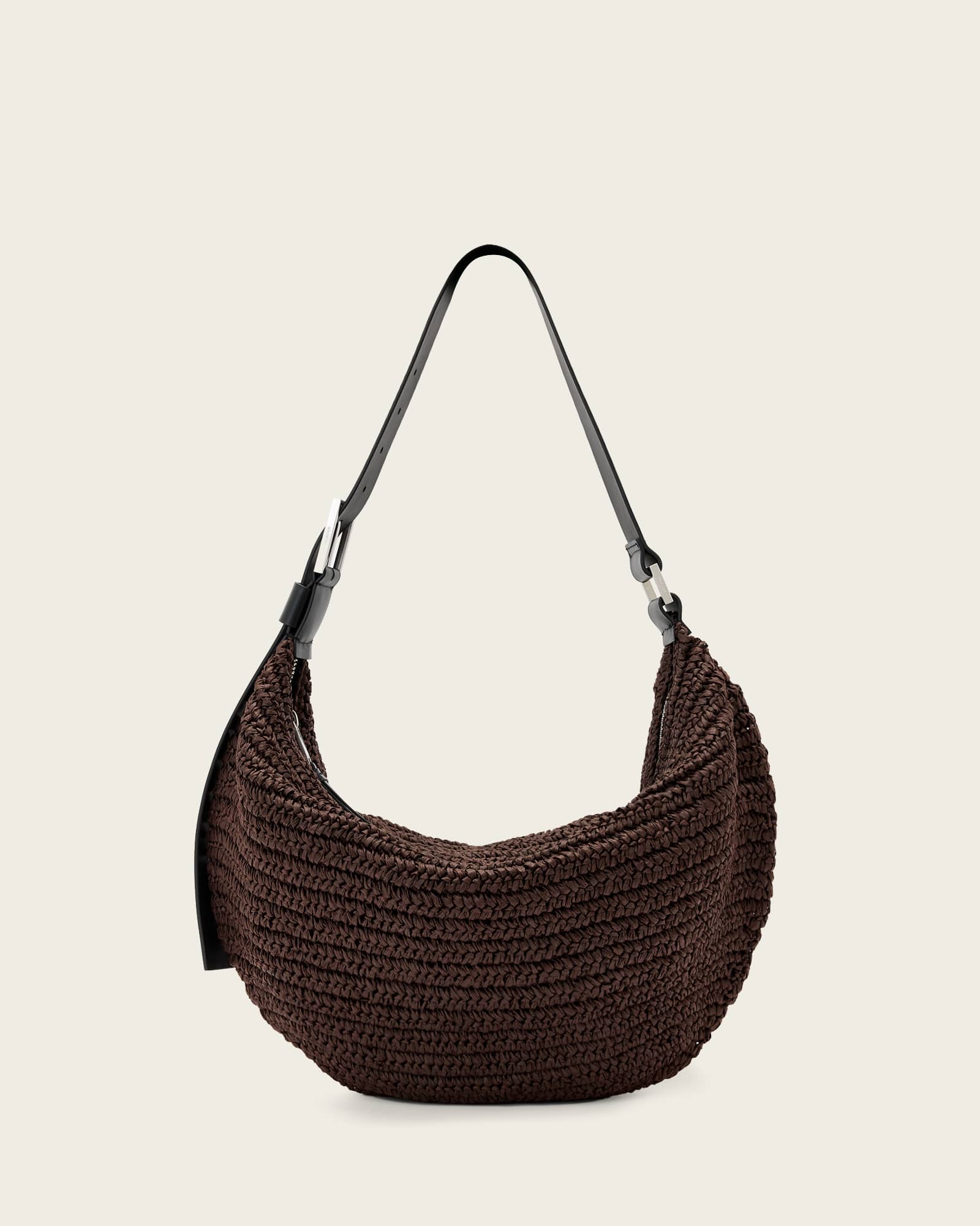 Luna Woven Shoulder Bag