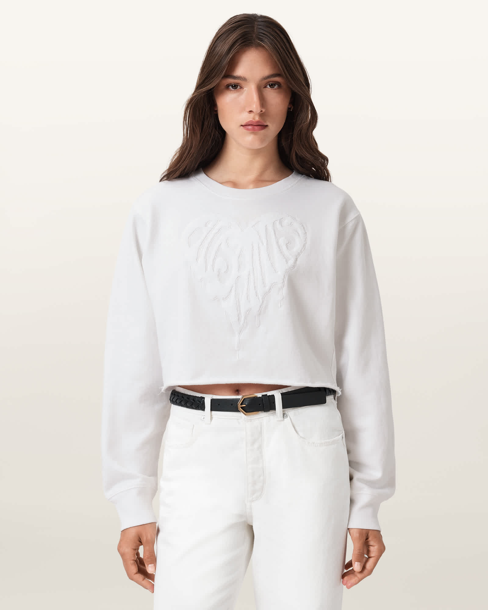 Trip Nevarre Sweatshirt White | ALLSAINTS US