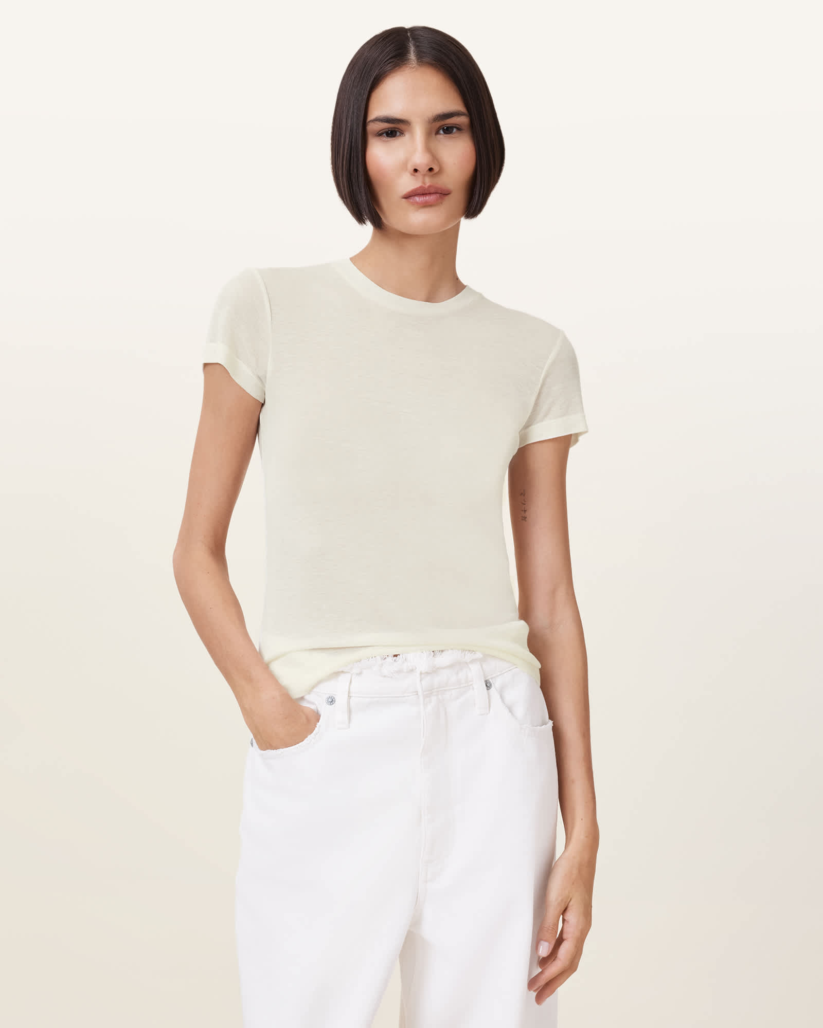 Tシャツ・カットソー JOSEPH Women Tops JF008401 WHITE P00487505.jpg