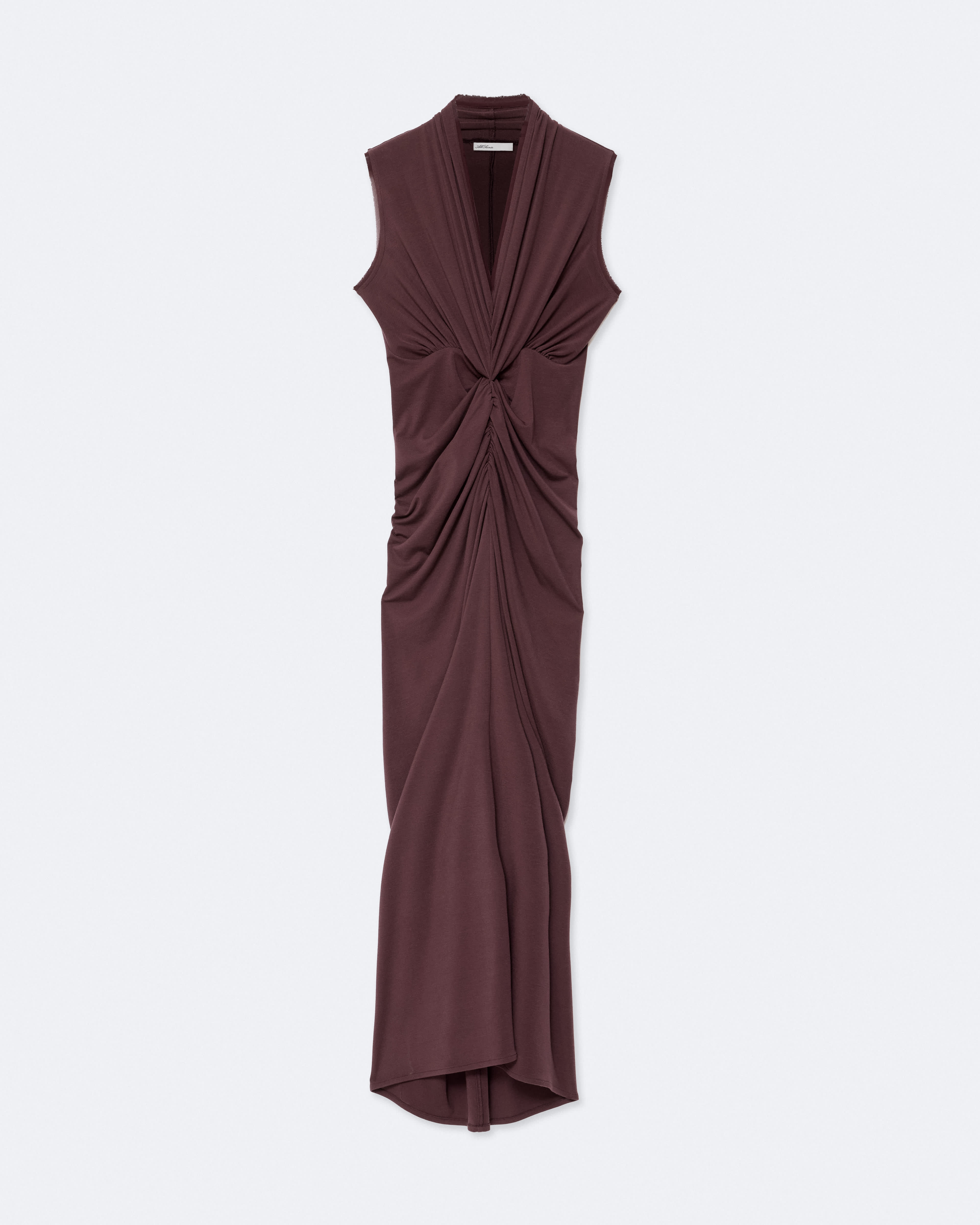 Dariya Draped Jersey Maxi Dress