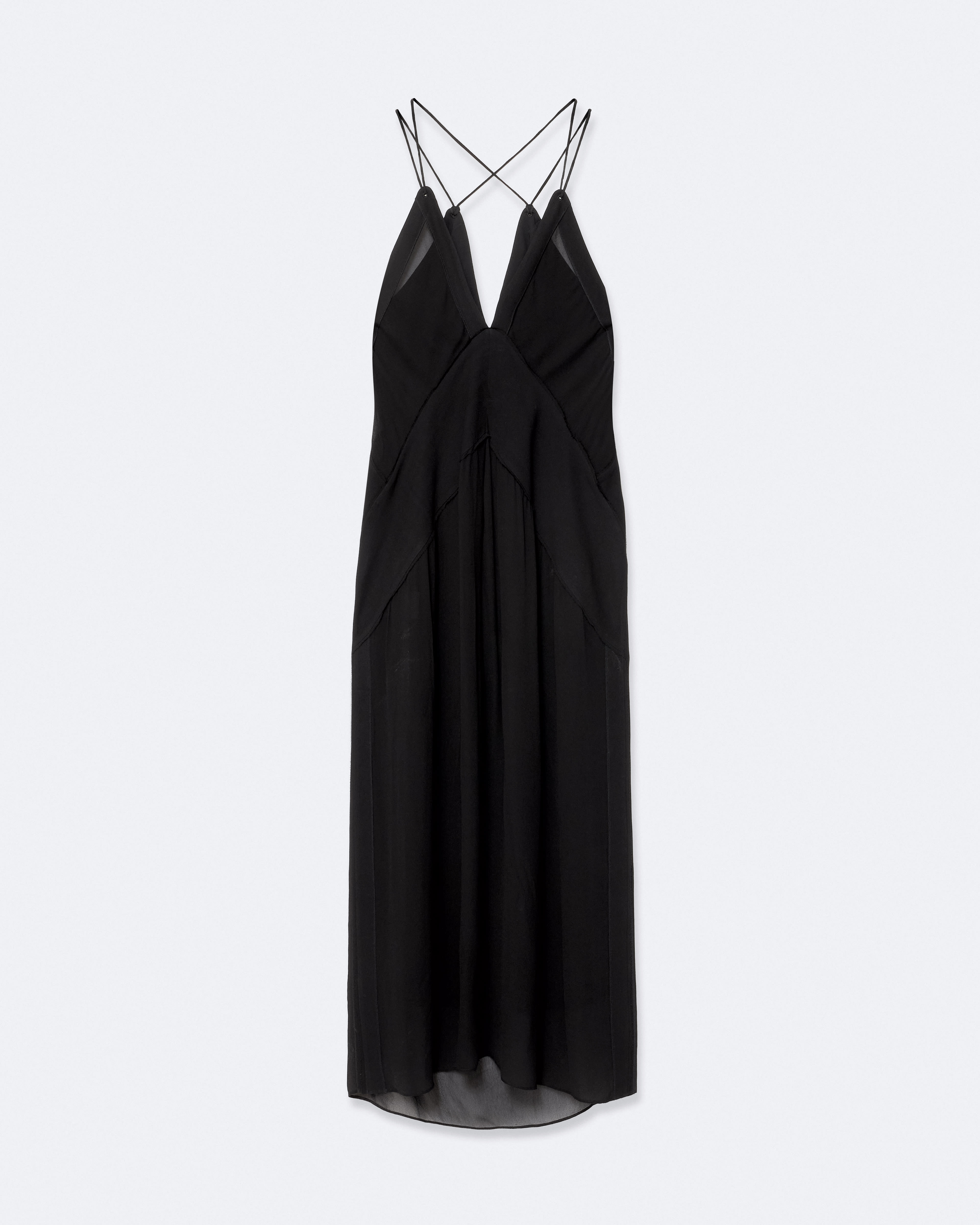 Fawn Viscose Midi Slip Dress
