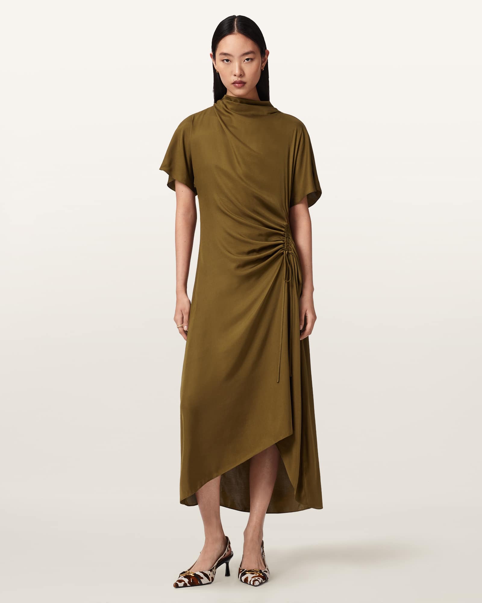 slim fit dress slacks Maria mini dress  Royals closet