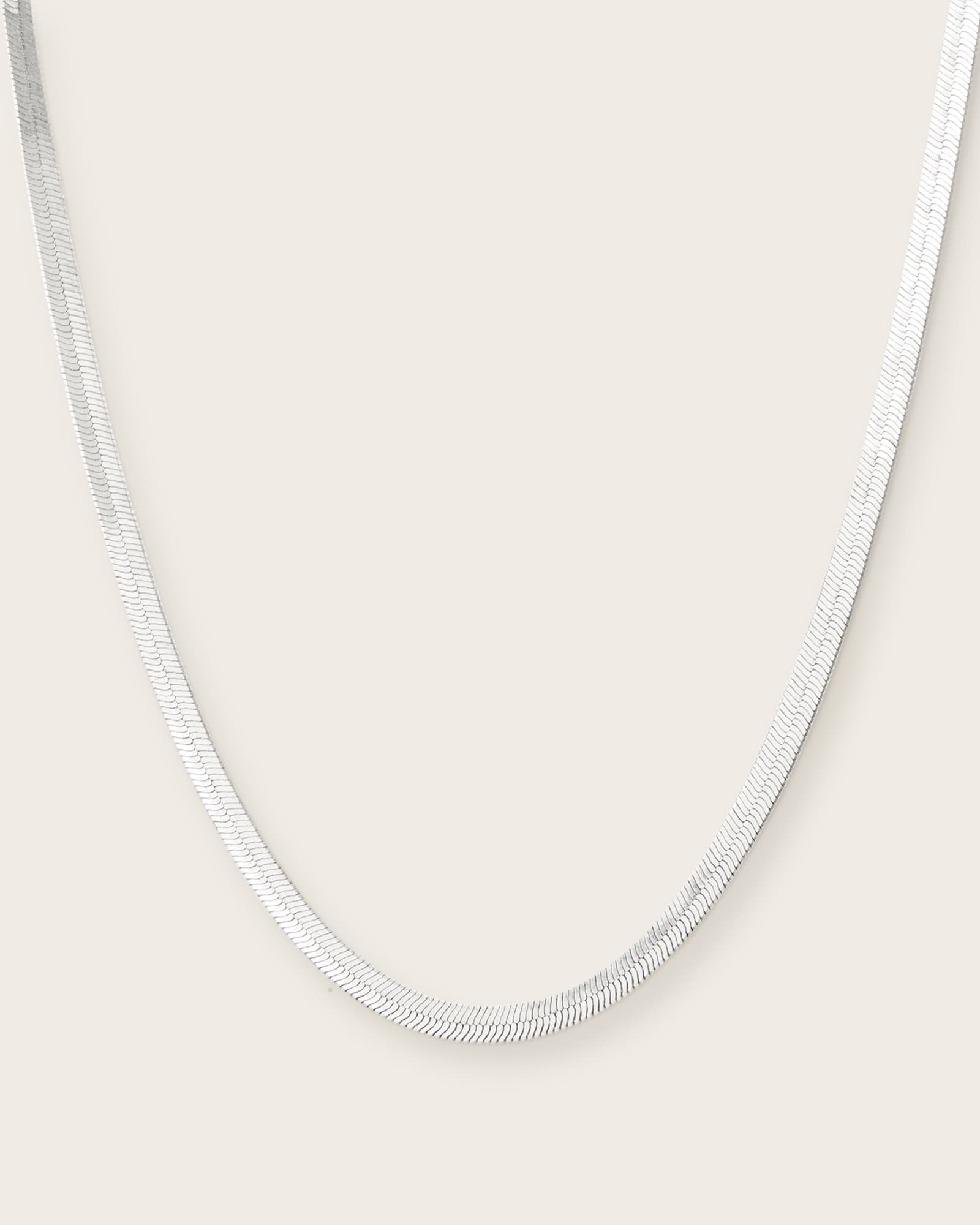 Eden Chain Necklace WARM SILVER | ALLSAINTS