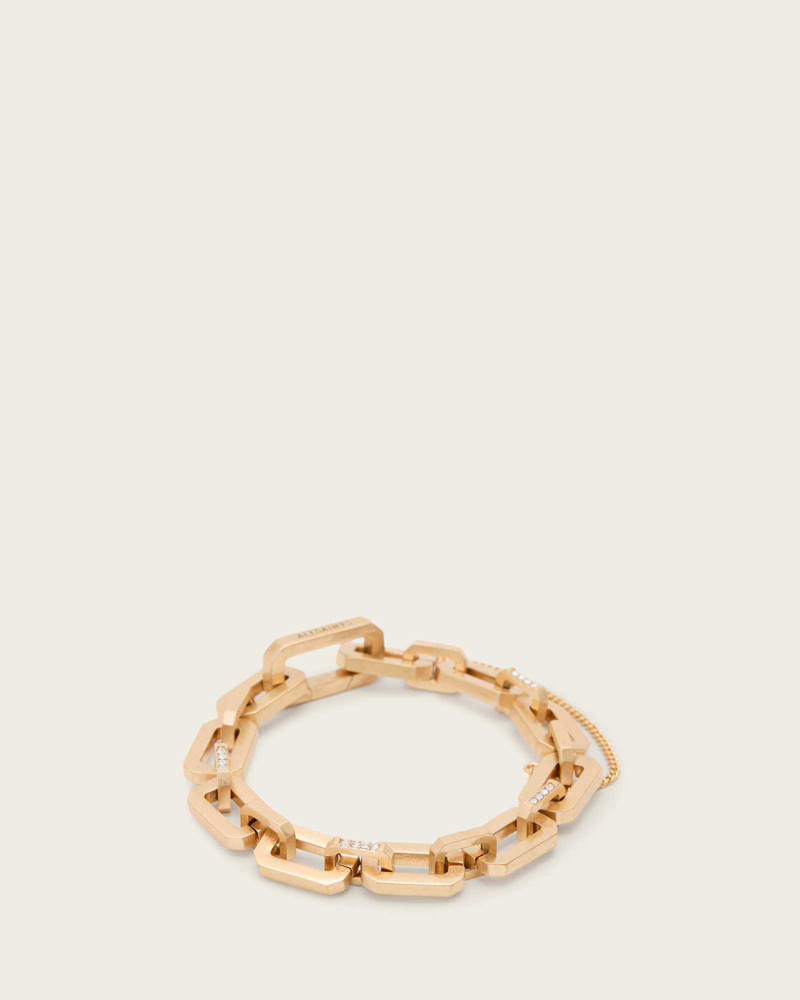 Kaia Hex Bracelet WARM BRASS | ALLSAINTS