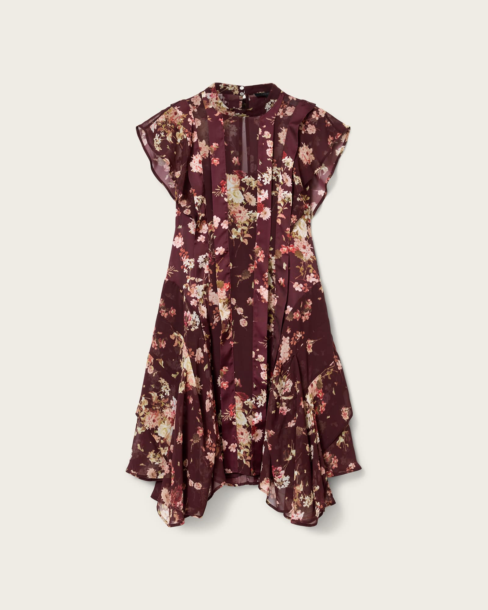 fleur printed asymmetric mini dress Floral ARMADA WINE RED Long Ivory Prom Dresses Size:18w T232052 Timeless A-line Strapless Yasmin is 174cm and