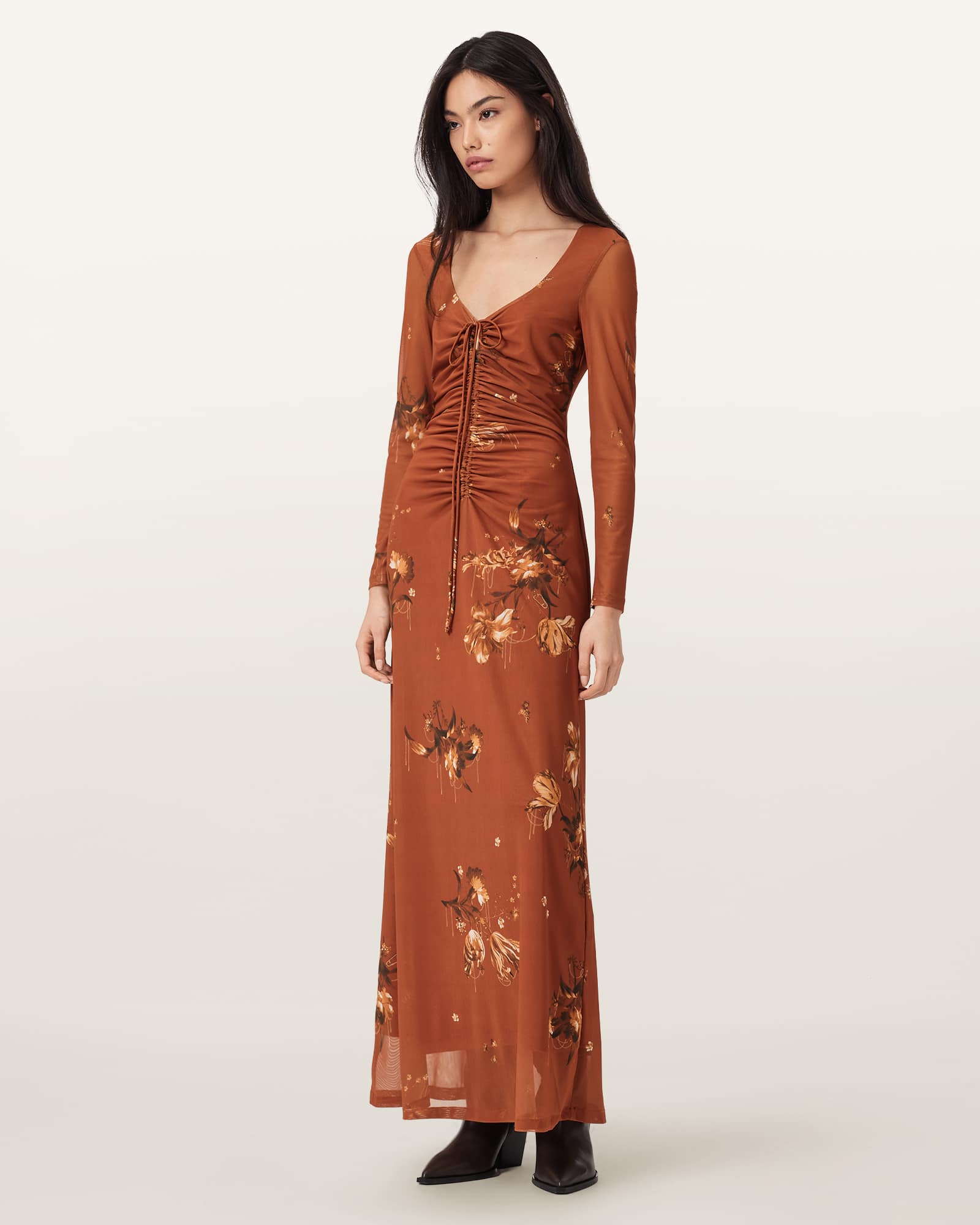 chinese dress ladies Annika Mini Dress Dune