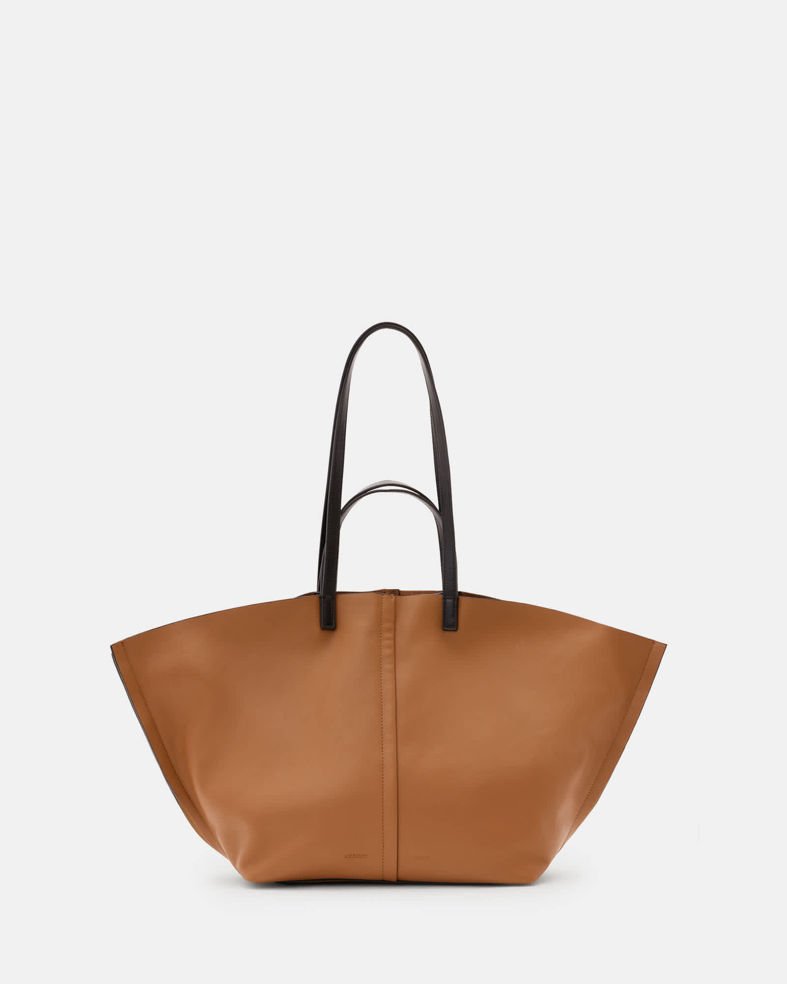 Pheonix Spacious Leather Tote Bag SEPIA BROWN | ALLSAINTS US