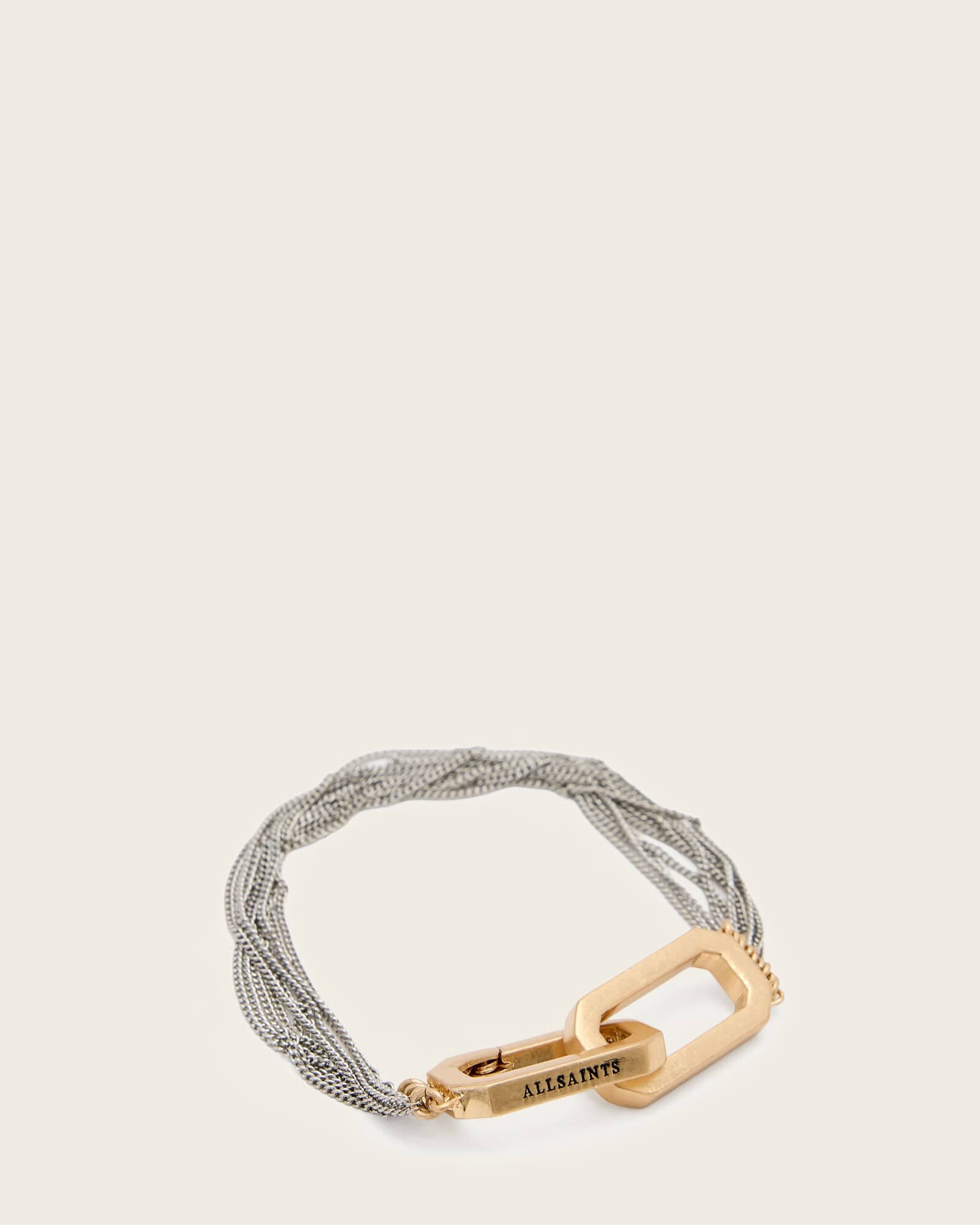 Corrine Chain Bracelet WARM BRASS MIX | ALLSAINTS