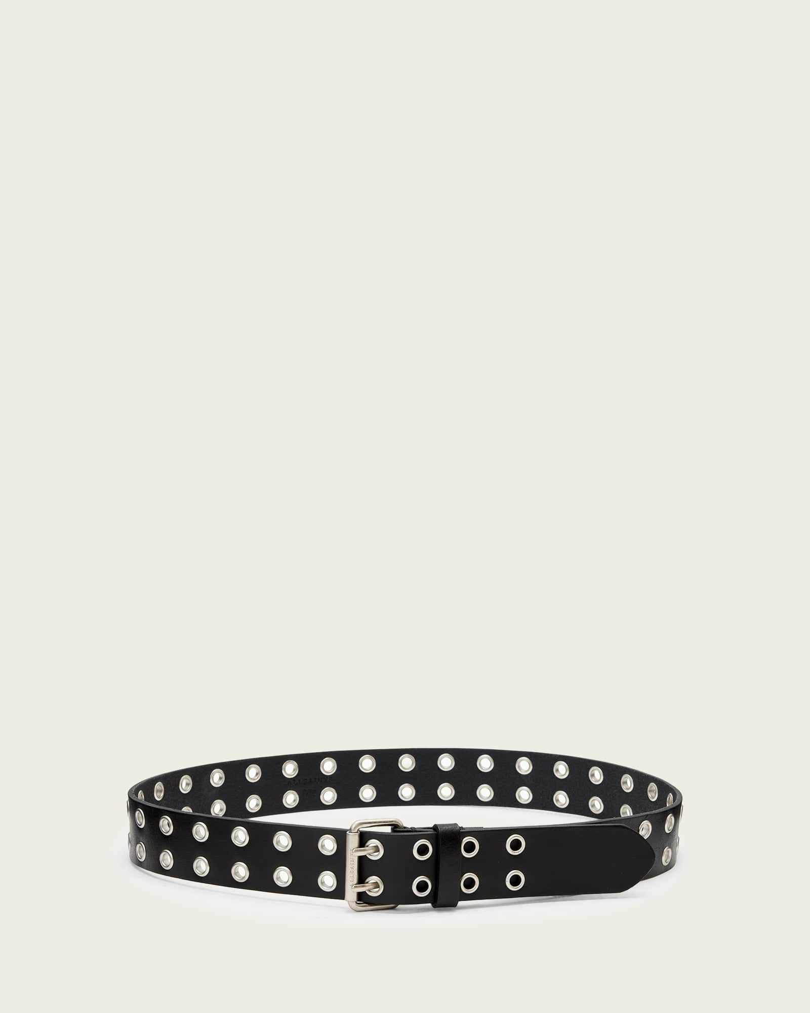ALLSAINTS IRYNA LEATHER BELT 黒 現行品 ALLSAINTS Iryna Removable Bag Leather Belt | endource