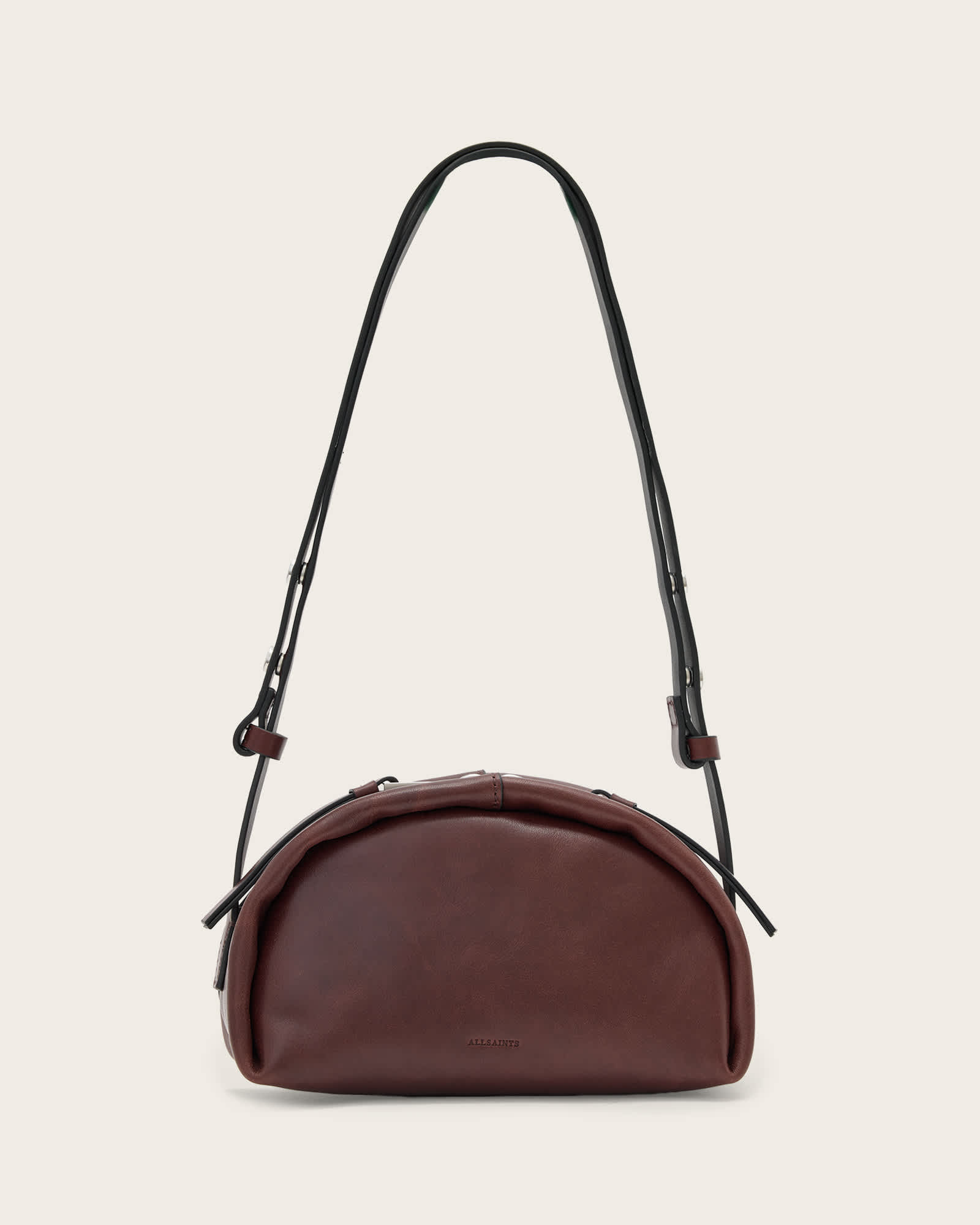 Rosalie Arc Leather Crossbody Bag