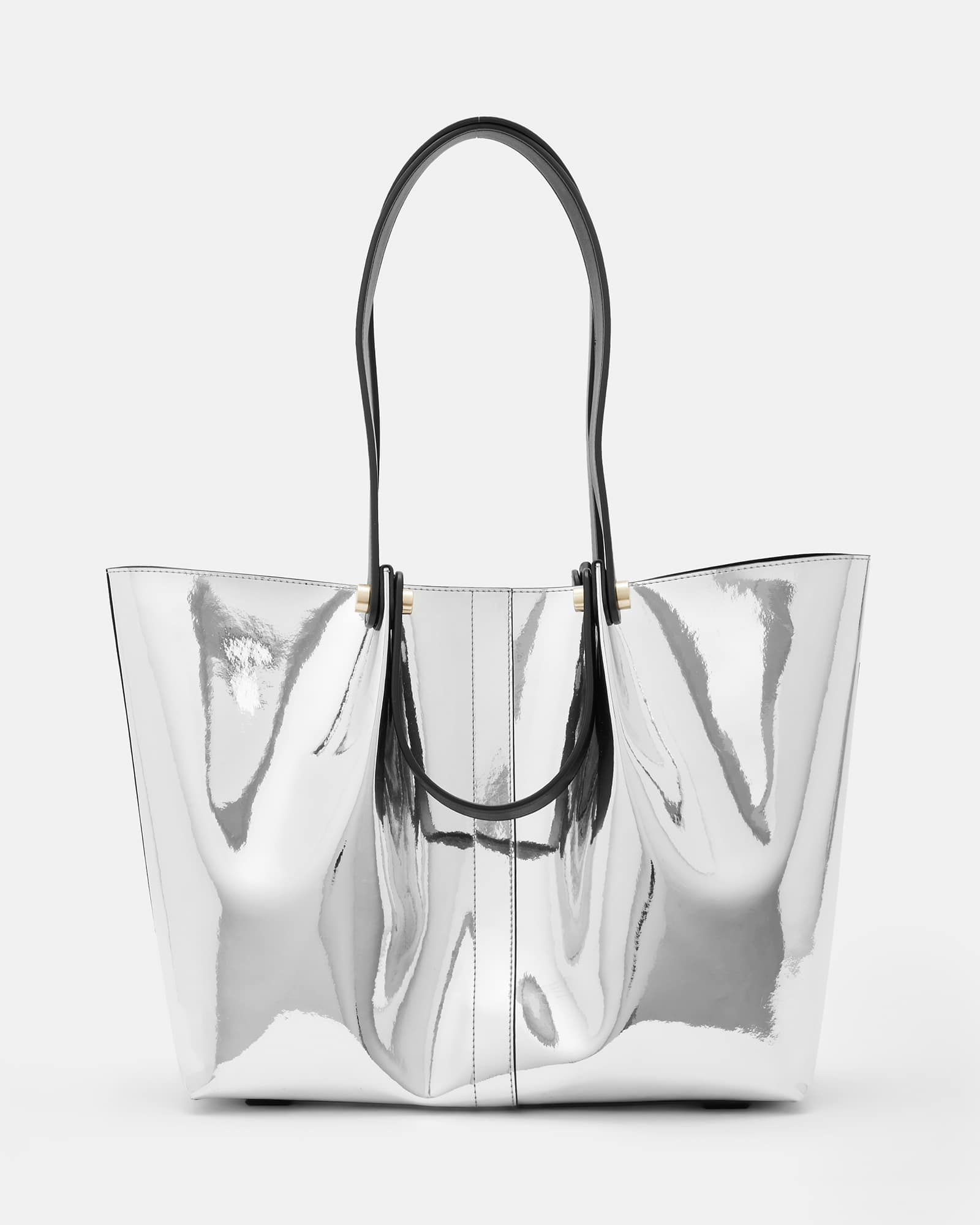 ● angelie ● TOAST BAG MEDIUM / SILVER Silver Bags – Tote&Carry